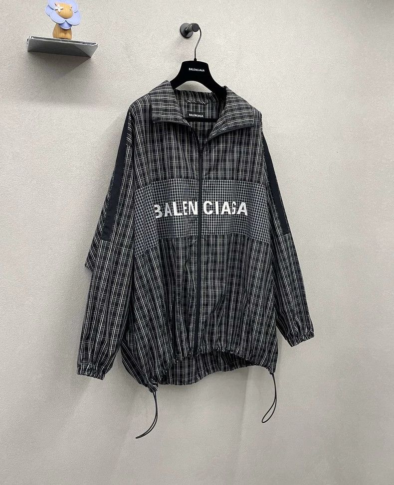 Balenciaga Balenciaga Black Plaid Jacket Size US S / EU 44-46 / 1 - 3 Thumbnail