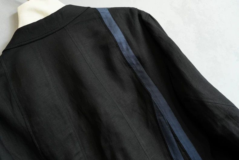 Yohji Yamamoto Yohji Yamamoto 16SS longitudinal runway jacket-2505 Size US M / EU 48-50 / 2 - 5 Thumbnail