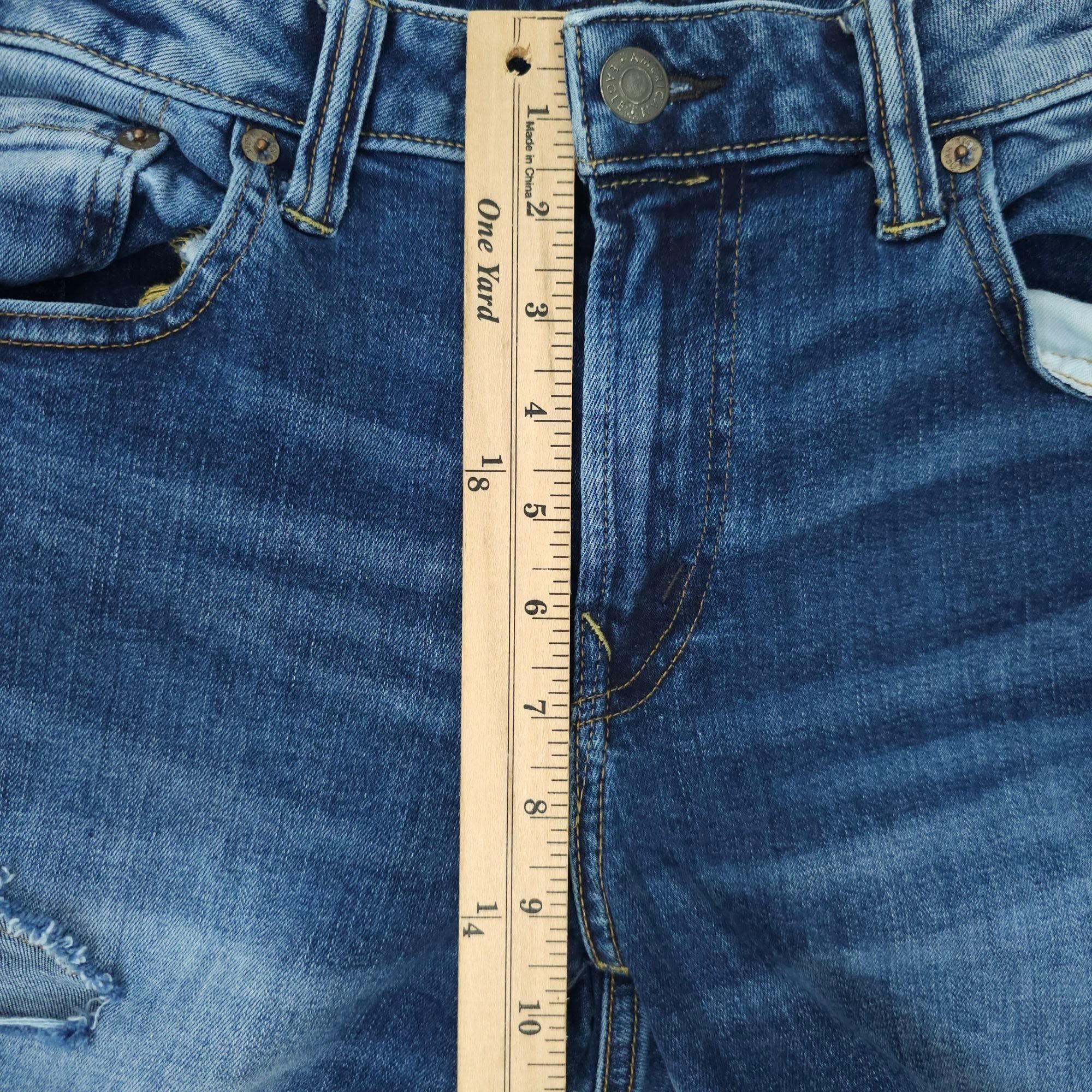 American Eagle Outfitters American Eagle Next Level Flex Slim Straight Jeans Mens 32 x Size US 32 / EU 48 - 4 Thumbnail