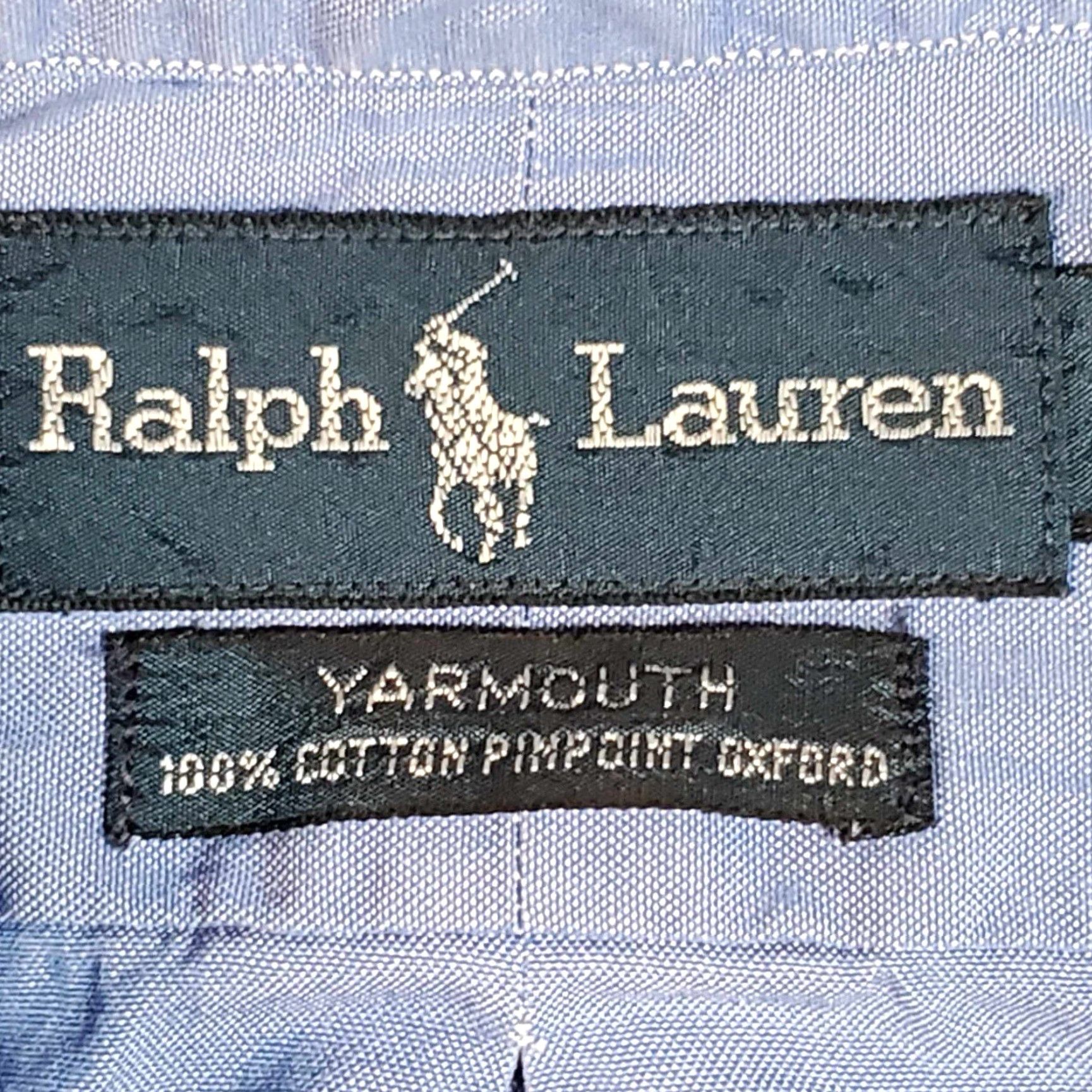 Ralph Lauren Ralph Lauren Shirt Mens 15 Blue Long Sleeve Button Down Casual Size US M / EU 48-50 / 2 - 2 Thumbnail