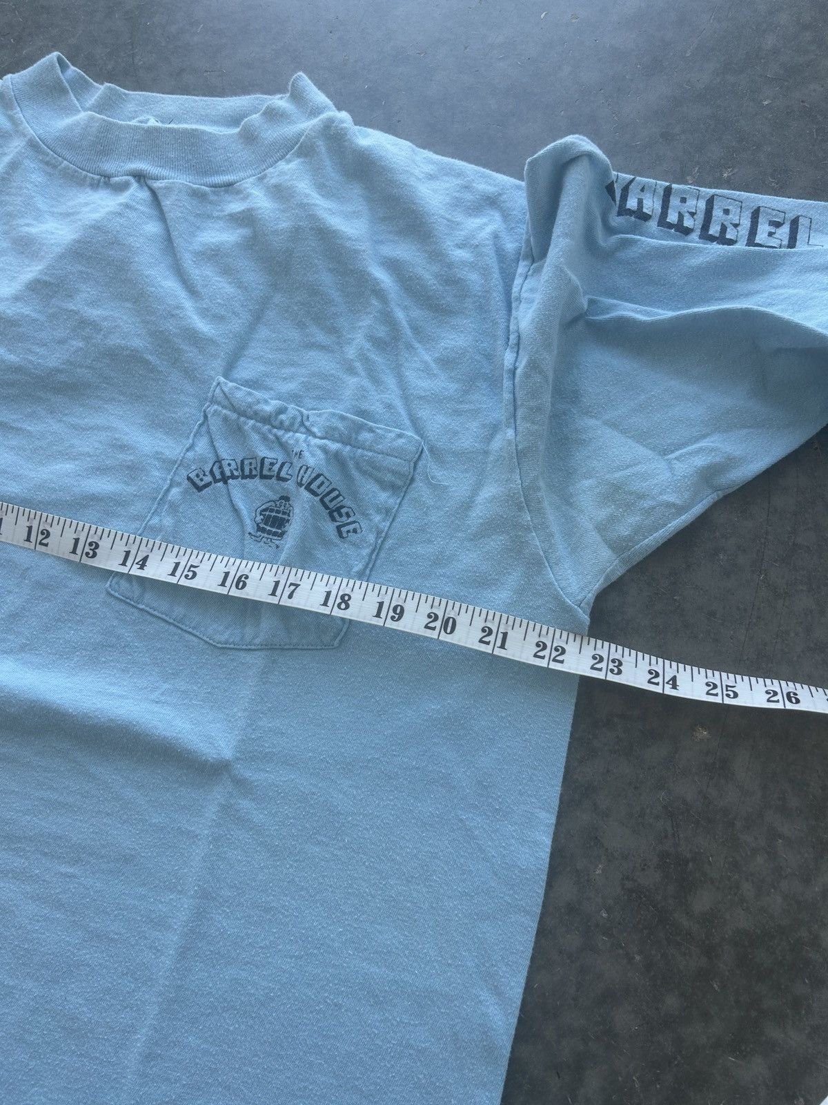 Vintage Vintage 80s Barrel House Longsleeve Graphic Tee Size US L / EU 52-54 / 3 - 14 Thumbnail