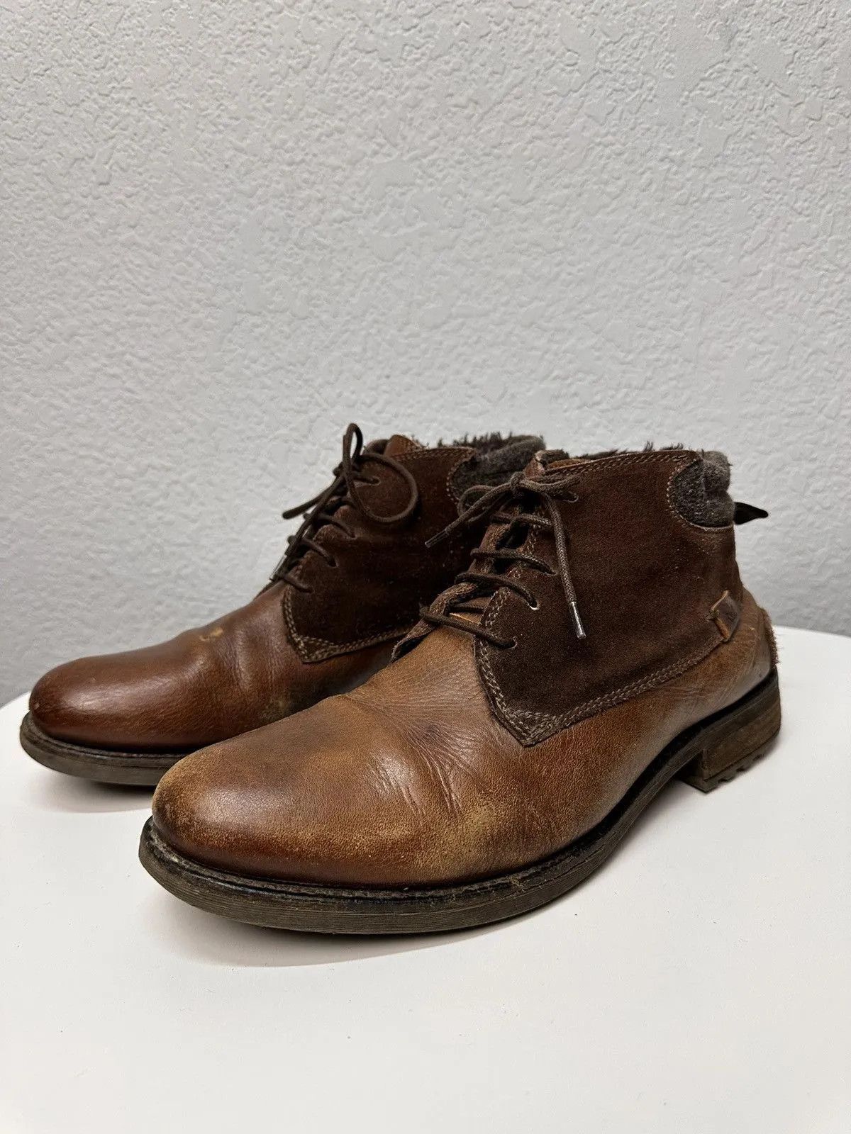 Ralph Lauren RALPH LAUREN AS 98 JAPAN RARE RRL LEATHER BOOTS WESTERN USA Size US 11 / EU 44 - 8 Thumbnail