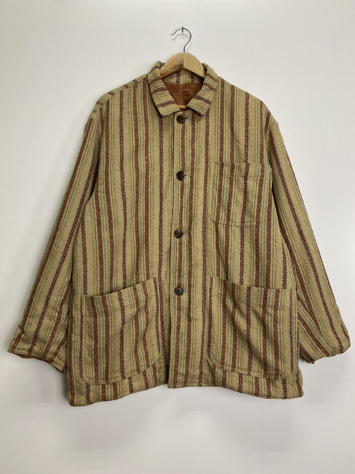 Japanese Brand Vintage Lesvis Baois Reversible jacket Size US XL / EU 56 / 4 - 3 Thumbnail
