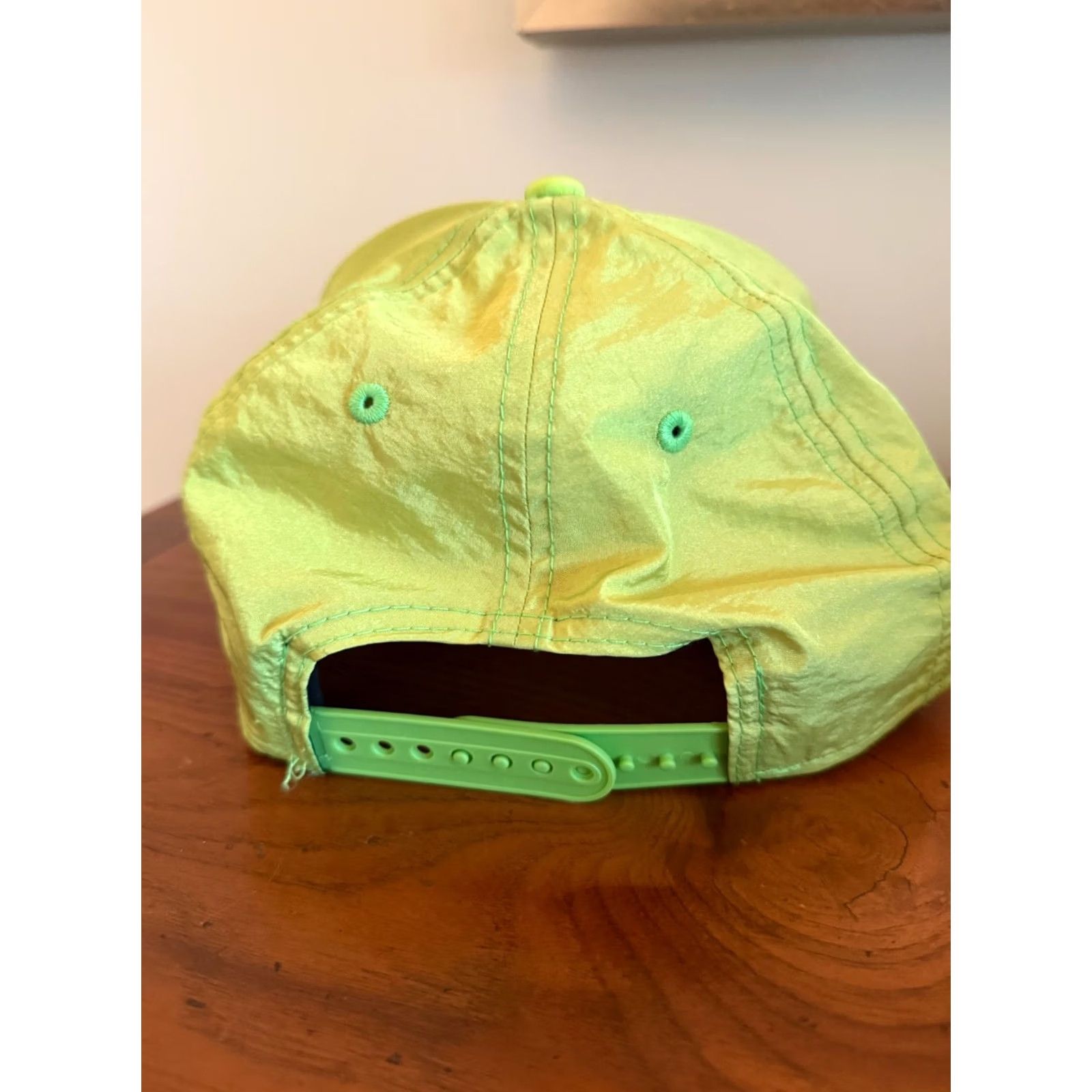 New Era New Era Yankees Baseball Cap Hat 9F NY 1996 World Series Neon Green Adjustable Men Size ONE SIZE - 5 Thumbnail
