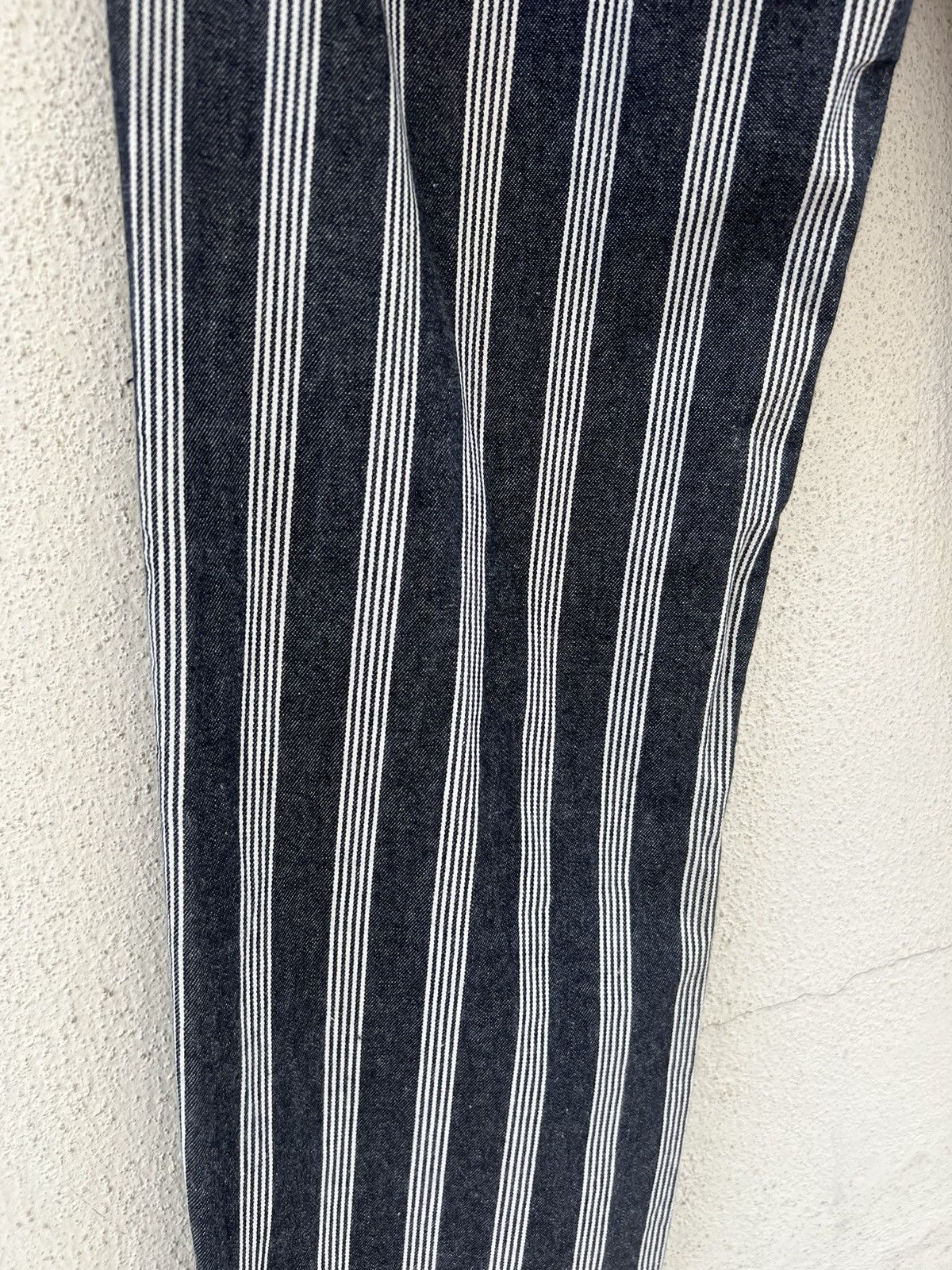 agnes b. Vintage Agnes B. Homme Vertical Border Striped Pant Size US 29 - 16 Thumbnail