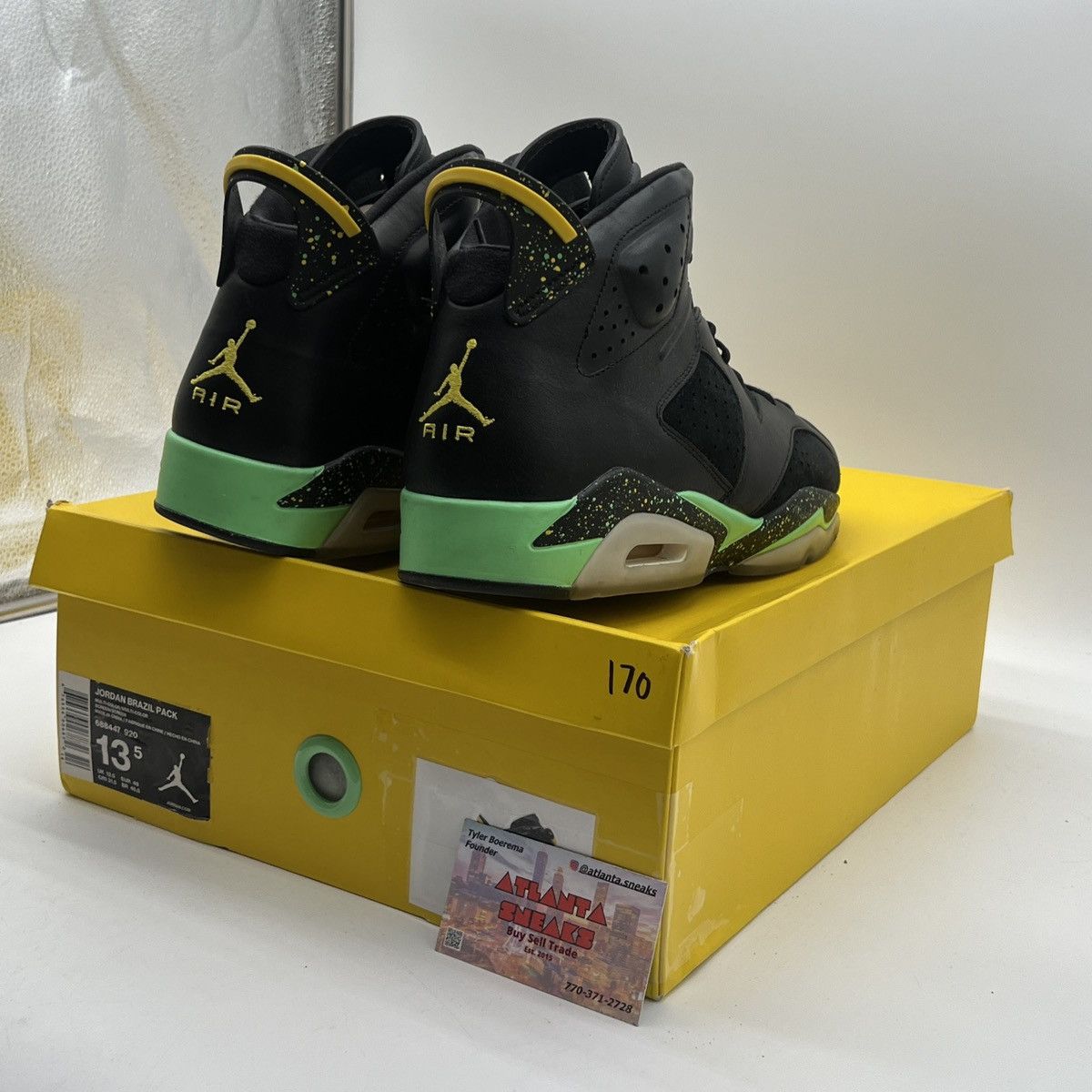 Jordan Brand Air Jordan 6 Brazil pack Size US 13 / EU 46 - 5 Thumbnail
