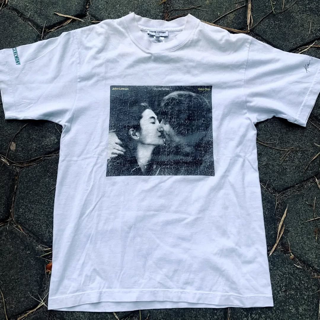 Opening Ceremony OPENING CEREMONY JOHN LENNON X YOKO ONO PHOTO TEE Size US M / EU 48-50 / 2 - 1 Thumbnail