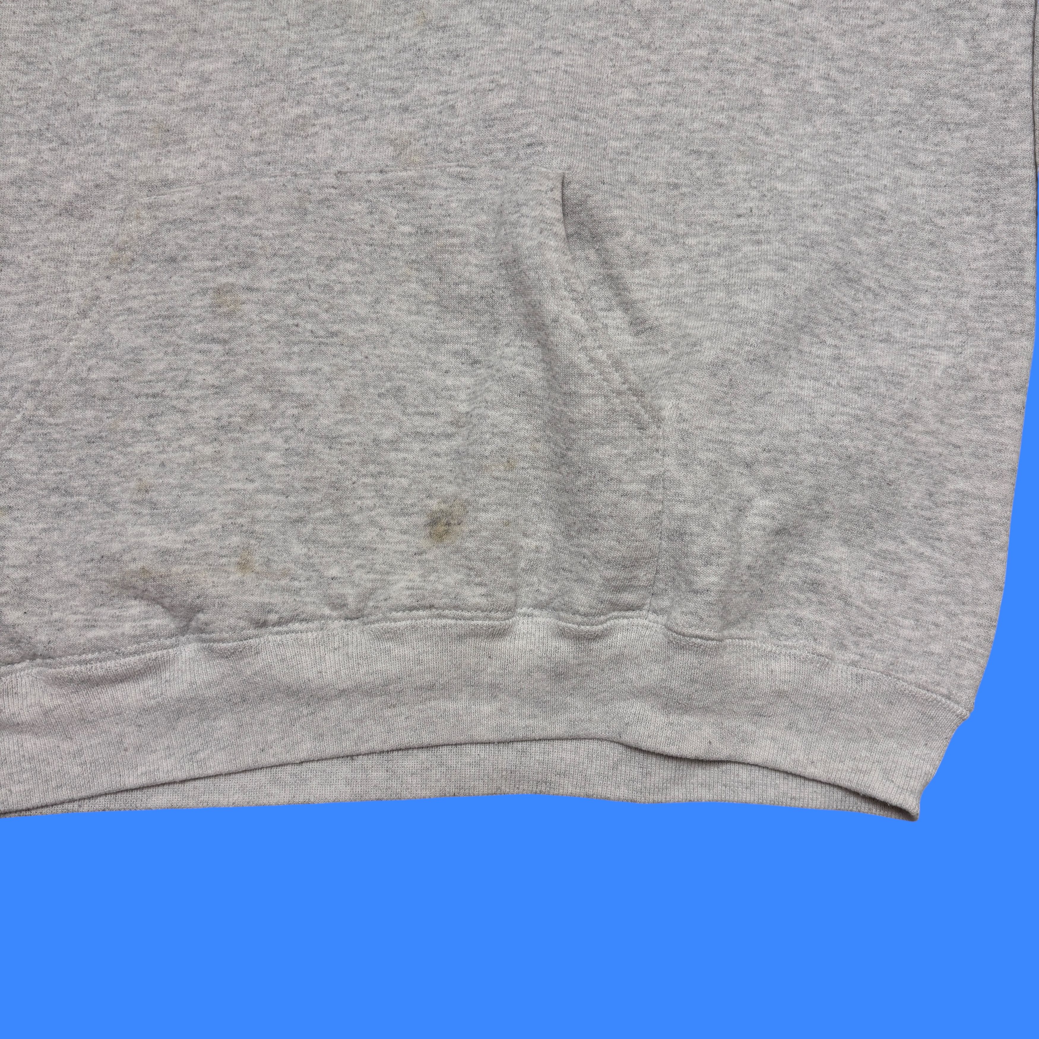 Vintage Vintage Blank Hoodie Gray 90s Salem Sportswear Made In Usa Size US L / EU 52-54 / 3 - 8 Thumbnail