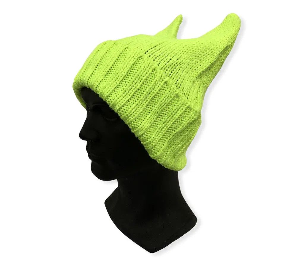 Japanese Brand × Seditionaries Japanese Brand Devil Horn beanie Hat Size ONE SIZE - 1 Thumbnail