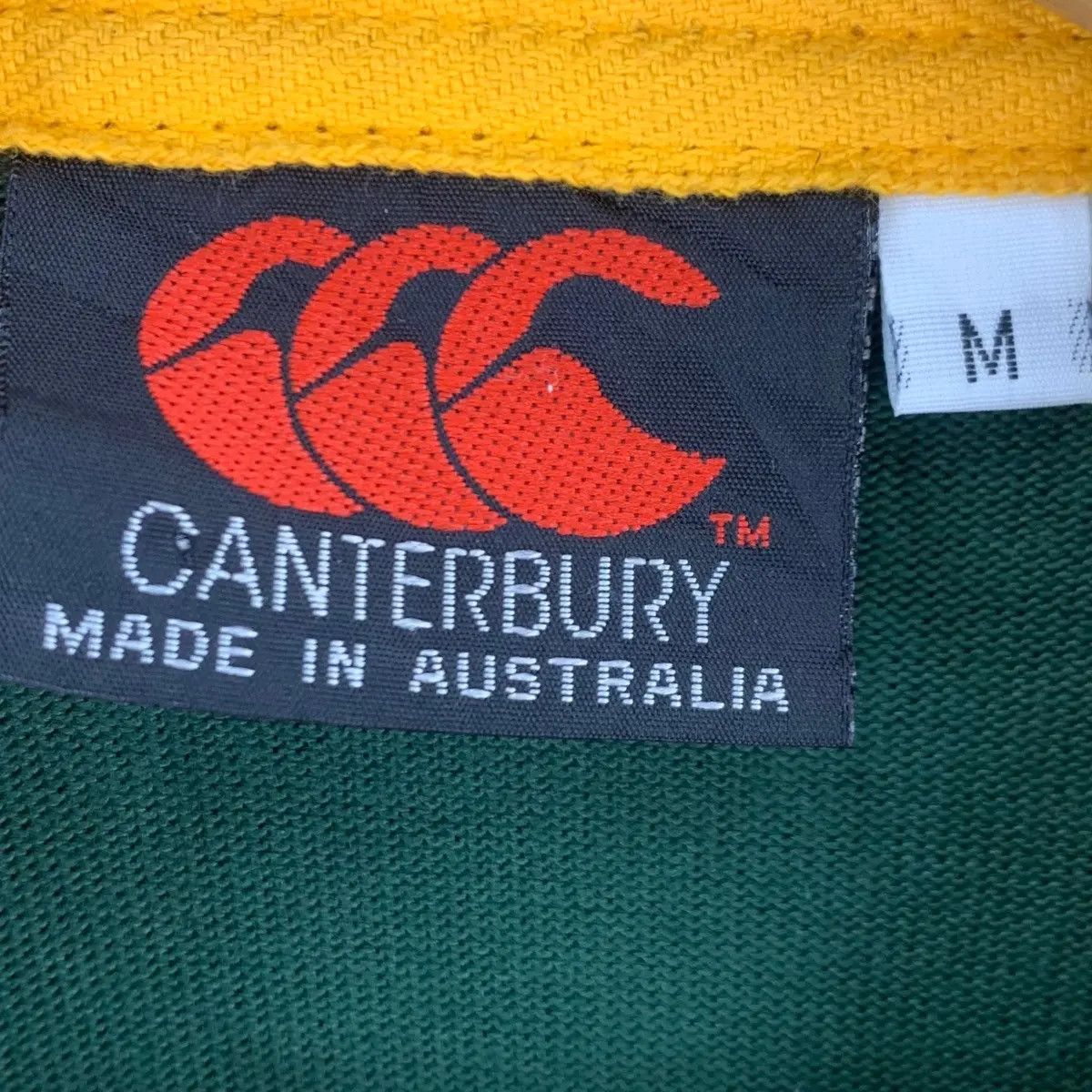 Canterbury of New Zealand Vintage 90’ CANTERBURY THE WALLABIES Rugby Union Jersey Size US M / EU 48-50 / 2 - 7 Thumbnail