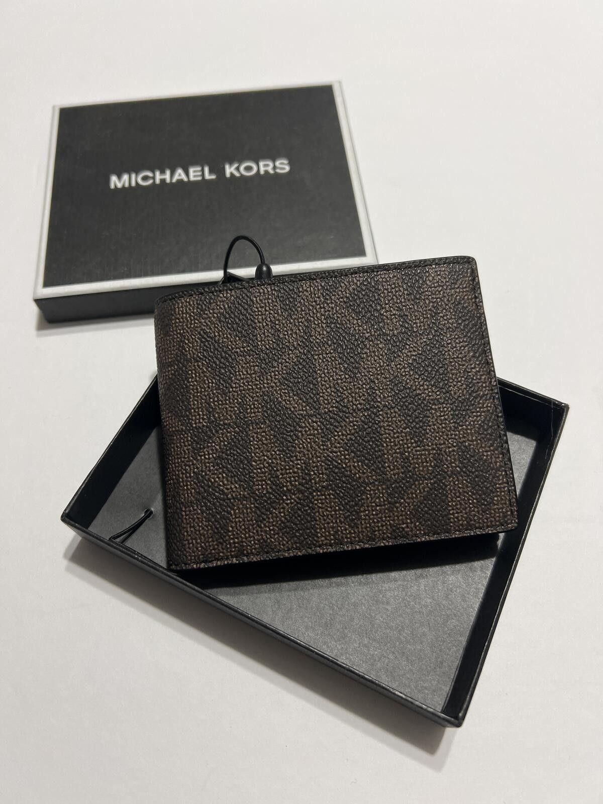 Michael Kors Michael Kors Jet Set Men's Wallet Brown/Black Size ONE SIZE - 1 Thumbnail