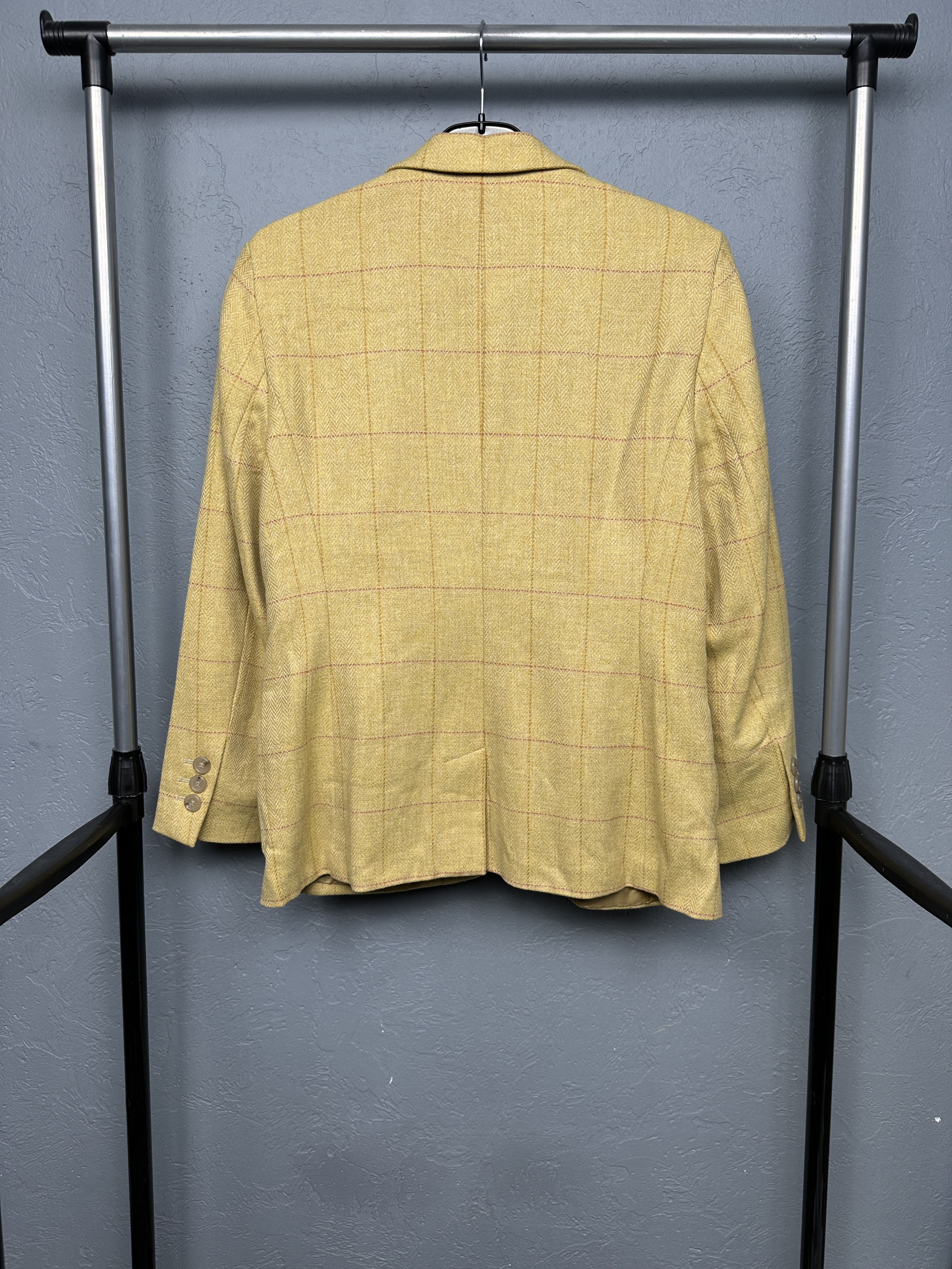 Vintage Womens Vintage Wool ing Loro Piana Blazer Jacket Size M / US 6-8 / IT 42-44 - 7 Thumbnail