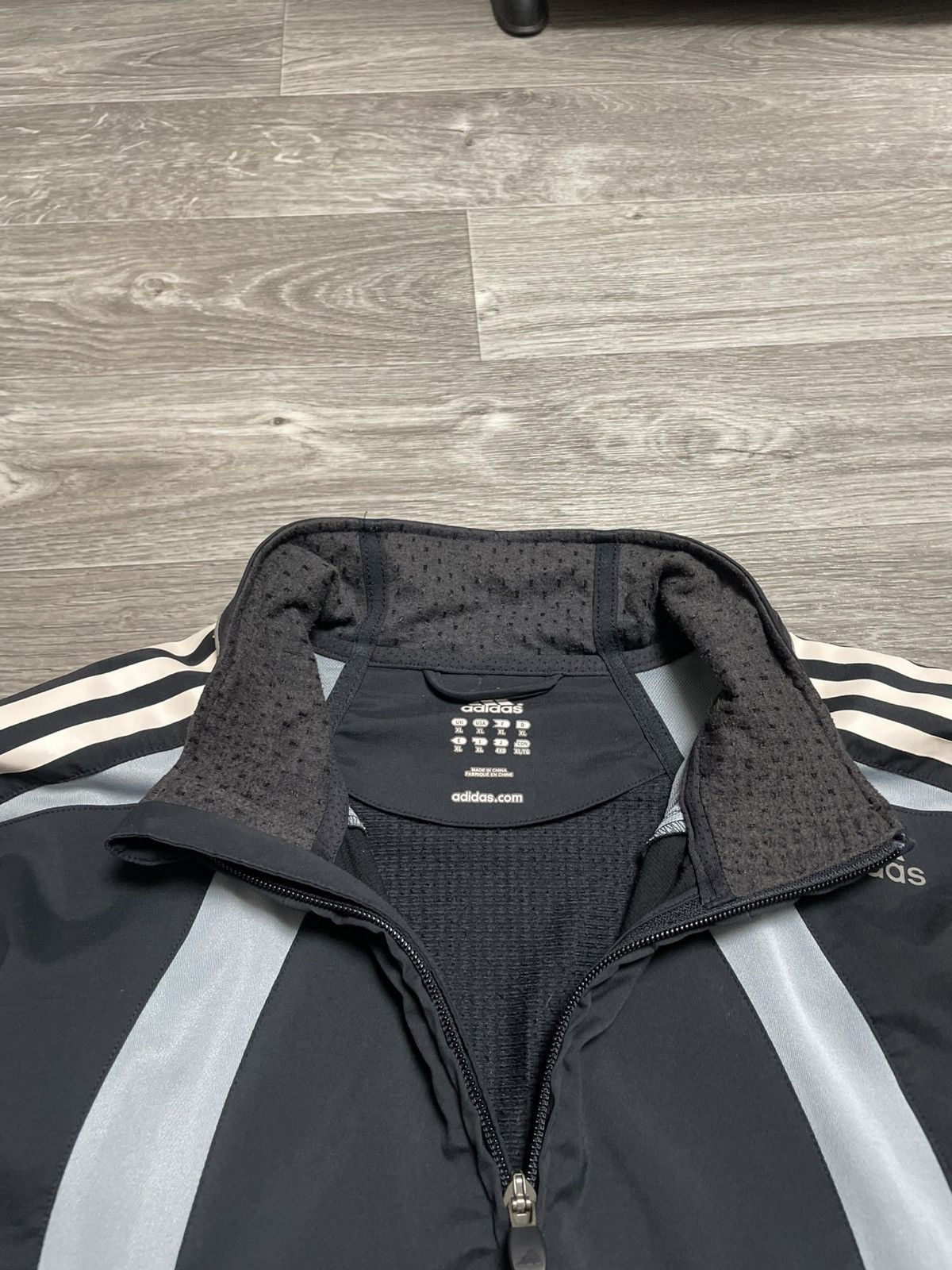 Adidas Vintage Adidas Climaproof 3 Stripe Light Jacket Size US XL / EU 56 / 4 - 12 Thumbnail