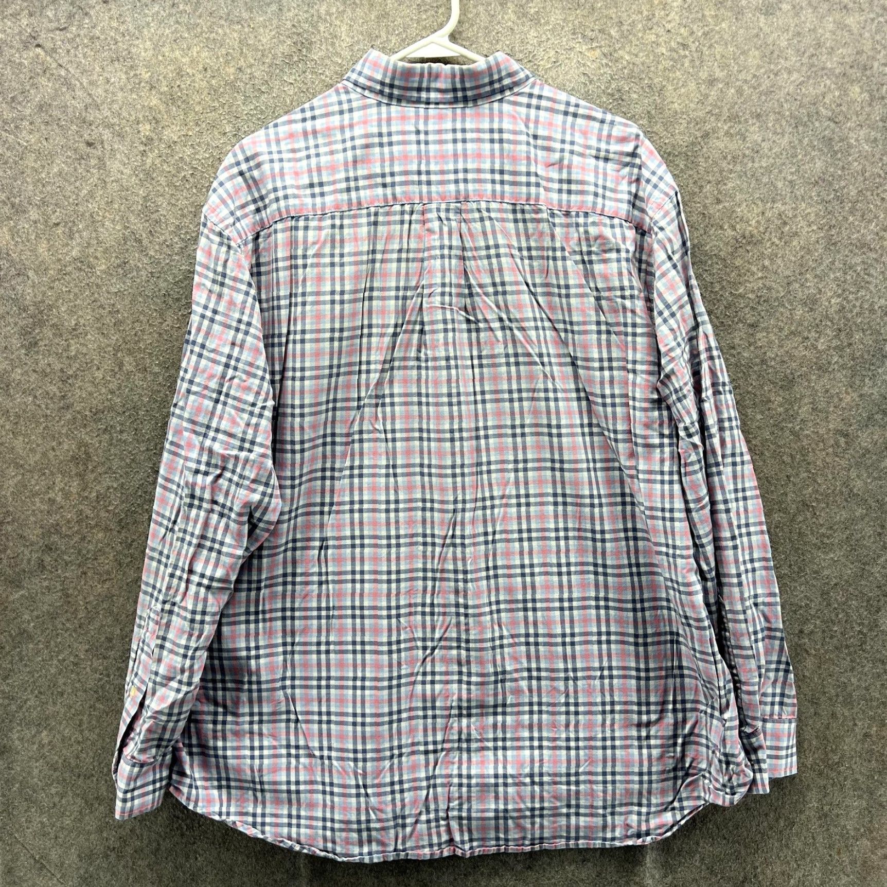 Vineyard Vines Vineyard Vines Shirt Mens XL Blue Plaid Murray Long Sleeve Button Front Size US XL / EU 56 / 4 - 6 Thumbnail