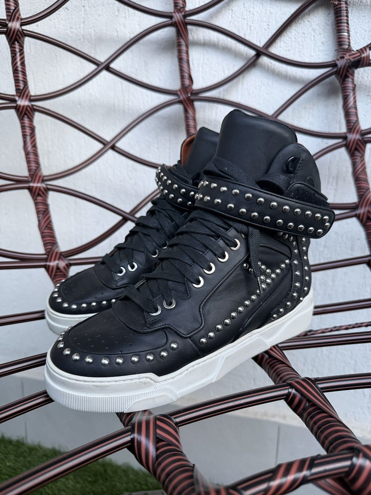 Givenchy 🎸studded tyson by Riccardo tisci Size US 5 / EU 37 - 2 Thumbnail