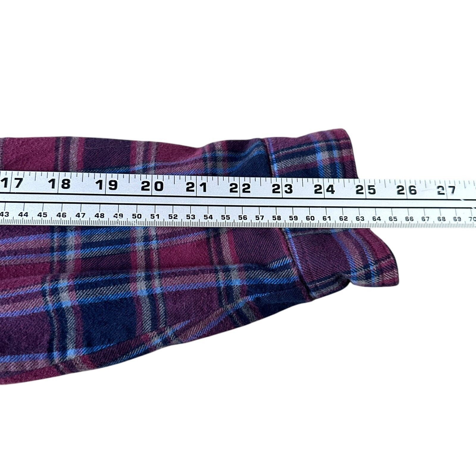 L.L. Bean LL Bean Flannel Shirt Men's XL Blue Red Plaid Button Up Size US XL / EU 56 / 4 - 9 Thumbnail