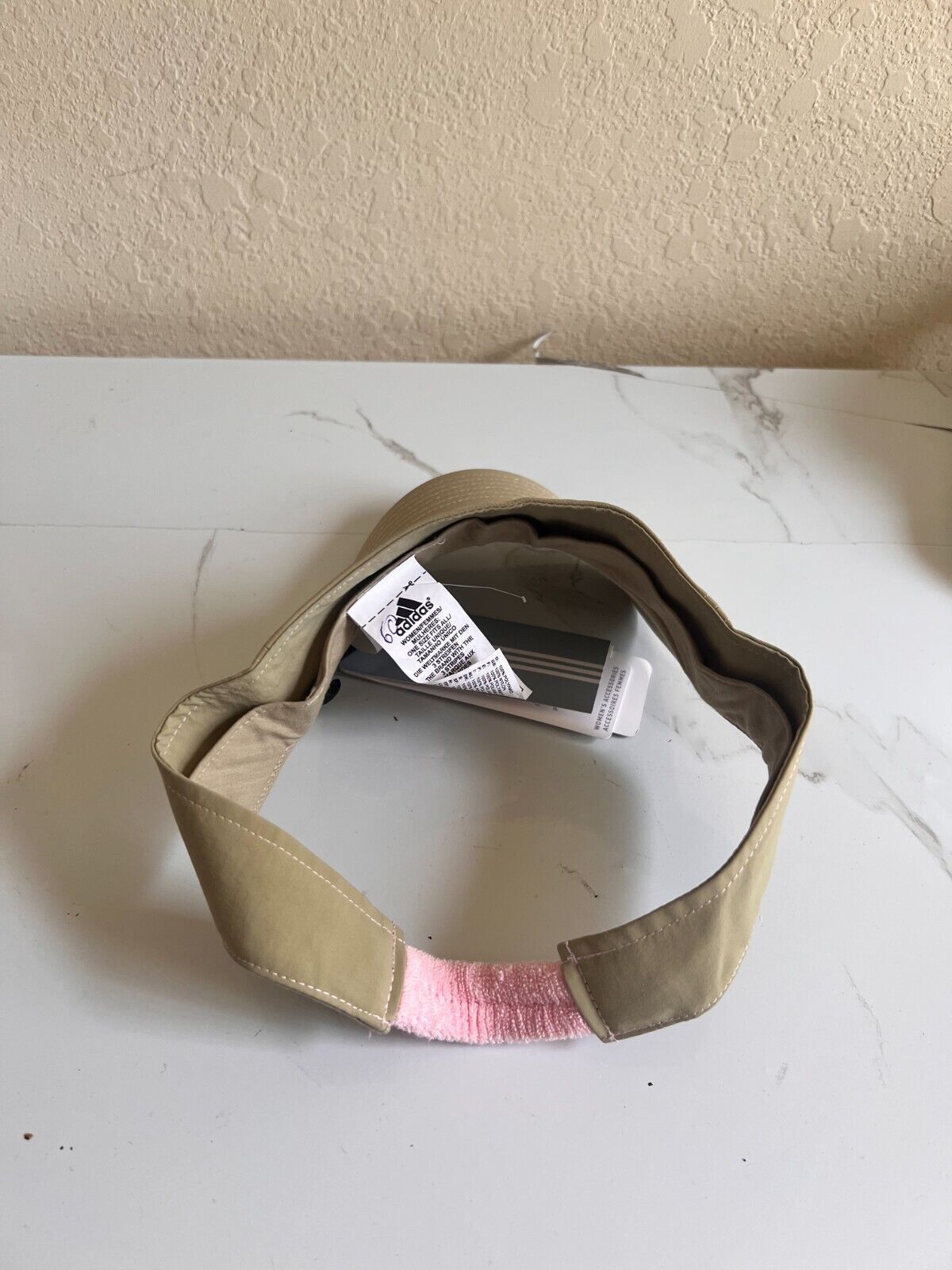 Adidas Adidas Visor Green and Pink OS Size ONE SIZE - 2 Thumbnail