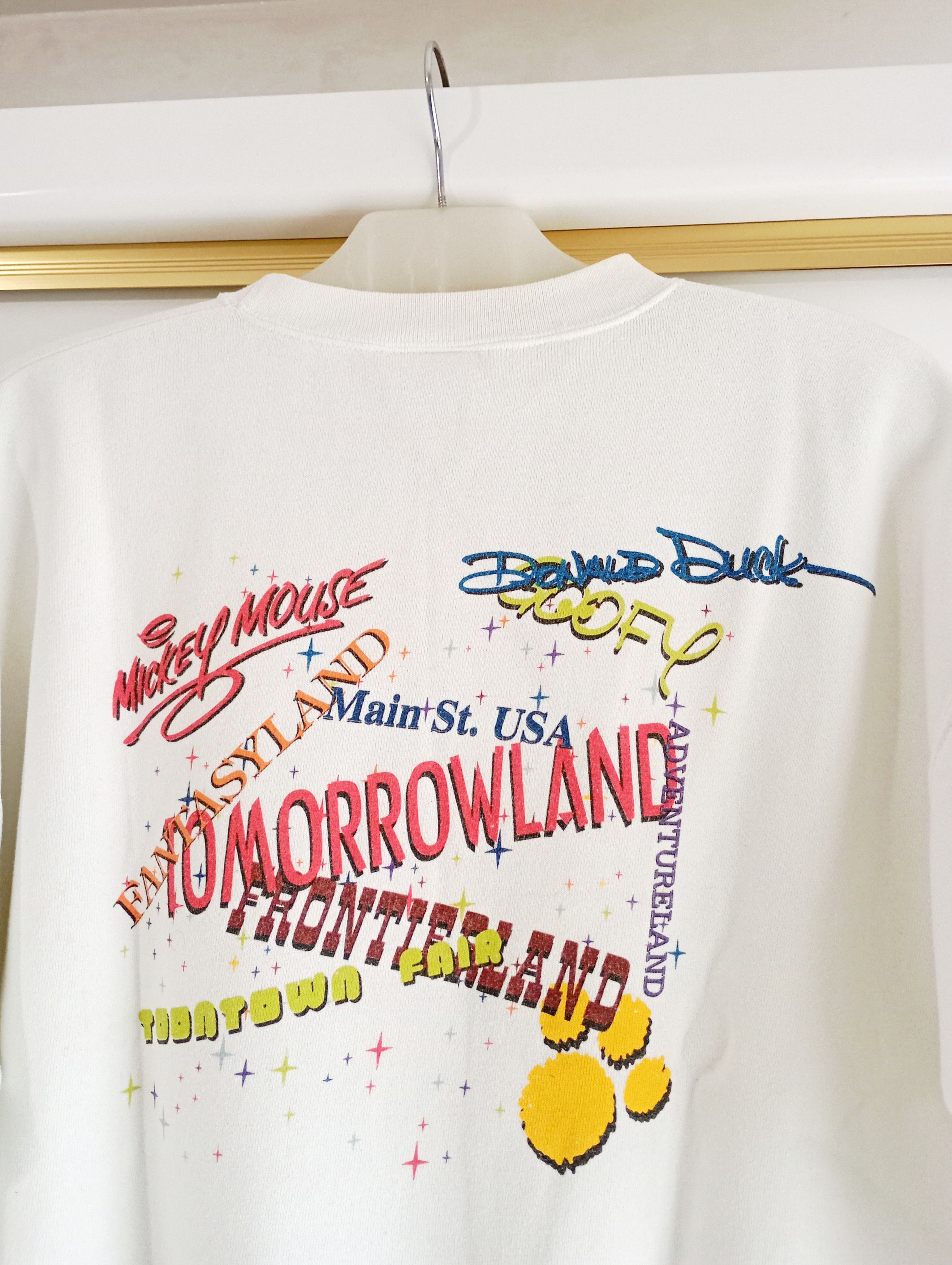 Disney Mickey Mouse 90s Vintage Disney Sweatshirt Made In Usa Size US M / EU 48-50 / 2 - 5 Thumbnail