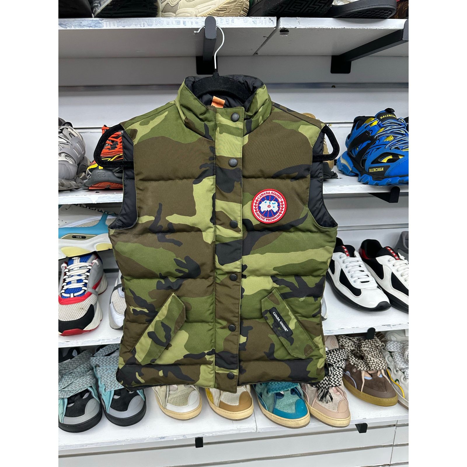 Canada Goose Freestyle Down Vest Classic Camouflage Size XS