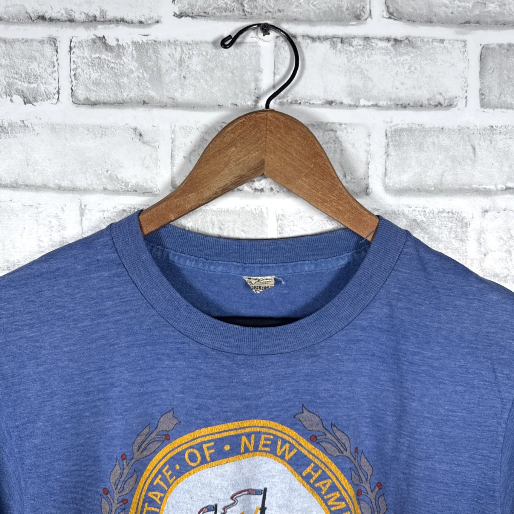 Vintage VINTAGE Screen Stars T-Shirt Mens L USA Blue Single Stitch Best Graphic Stitch Players? Size US L / EU 52-54 / 3 - 3 Thumbnail