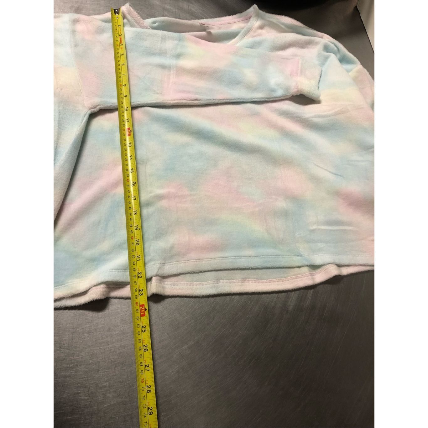 Other So Women’s Pastel Rainbow Tie Dye Two Piece Sleep Pajama Set Size 3XL / US 20-22 - 5 Thumbnail