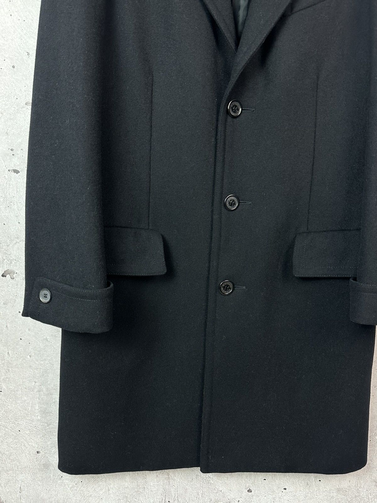 Burberry Prorsum Burberry Prorsum Wool Black Made in Italy Men’s Coat Size US M / EU 48-50 / 2 - 3 Thumbnail