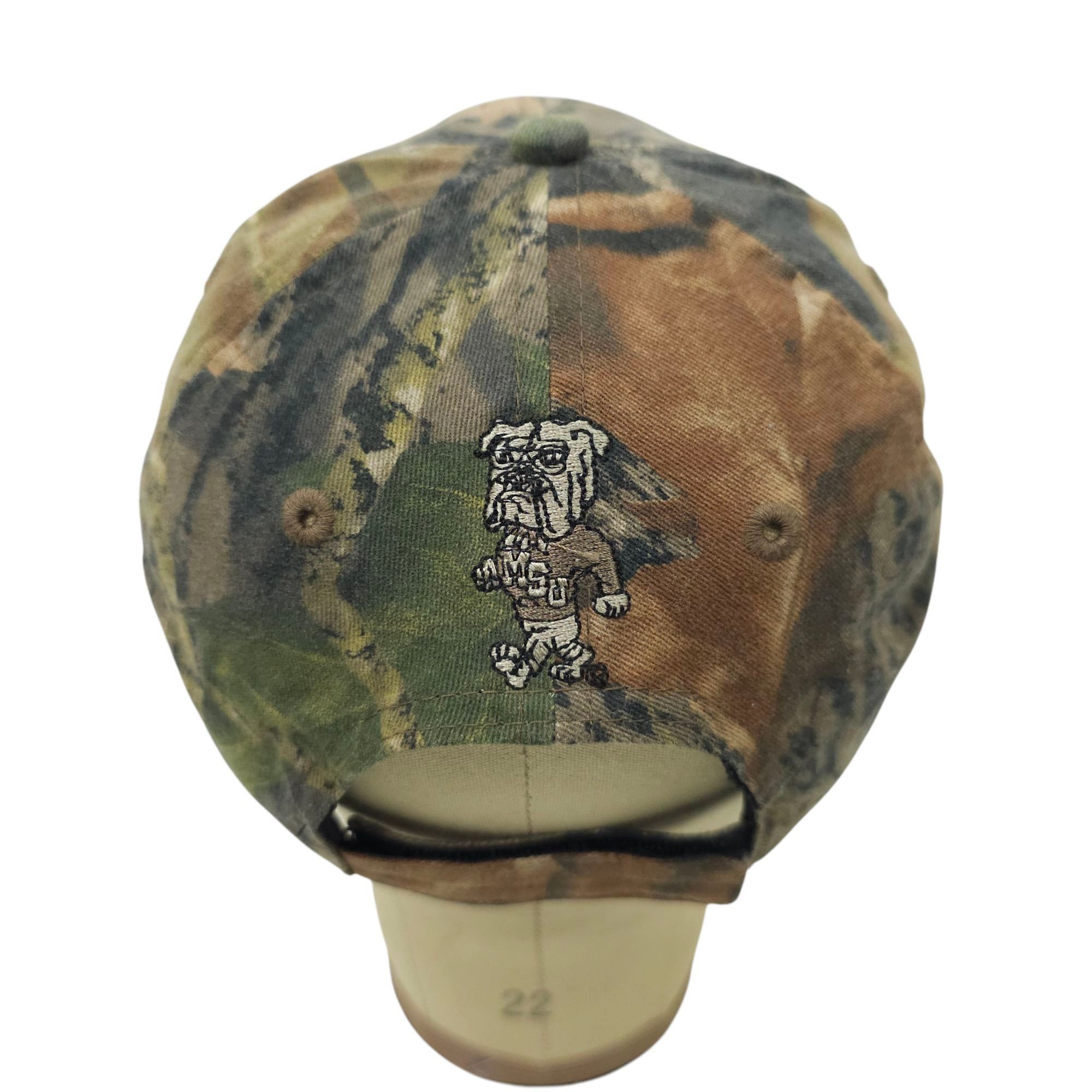 Other MS State Bulldogs Embroidered Patch Strapback Cap Camo Hat Size ONE SIZE - 7 Thumbnail