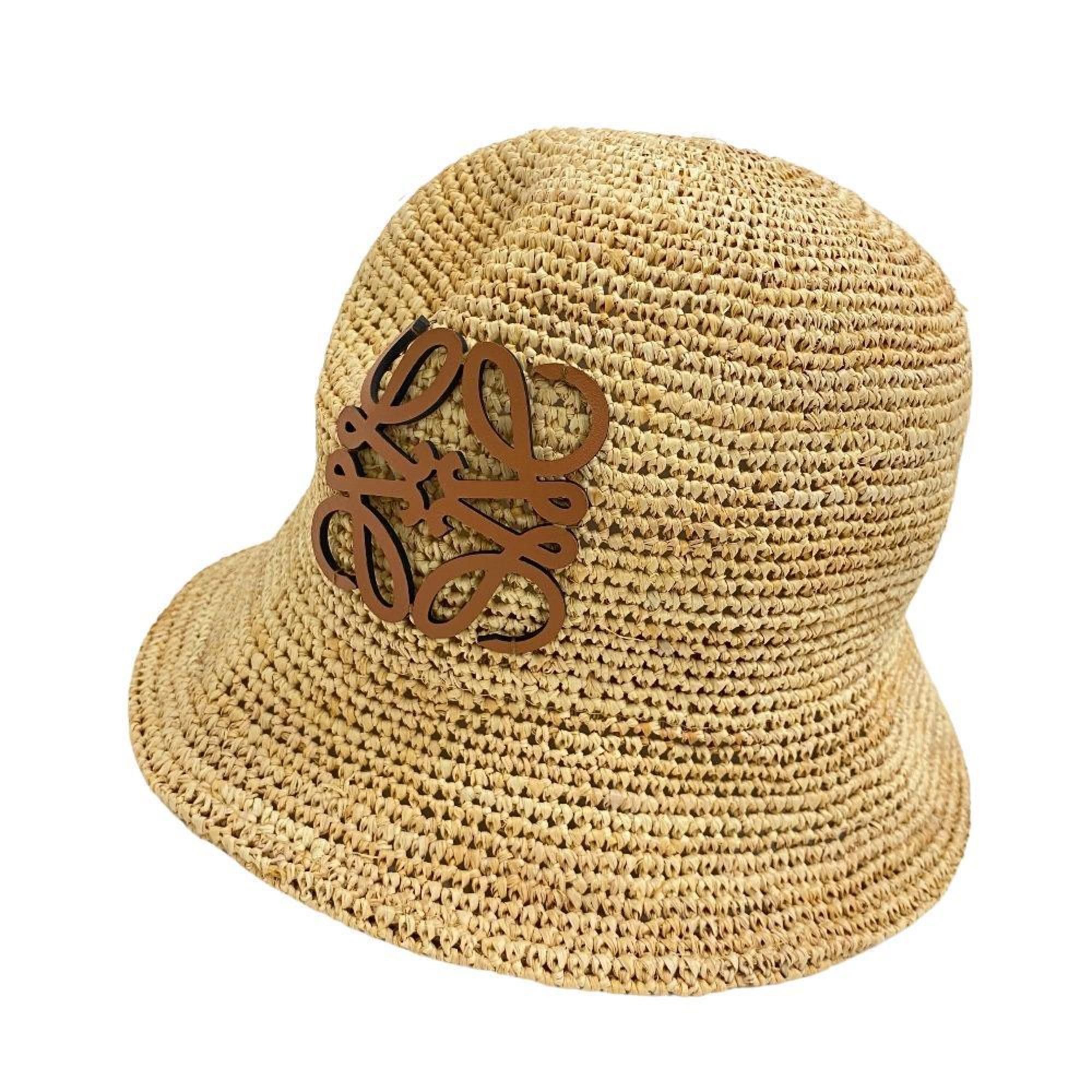 image of Loewe Bucket Hat Anagram Beige Ladies, Women's