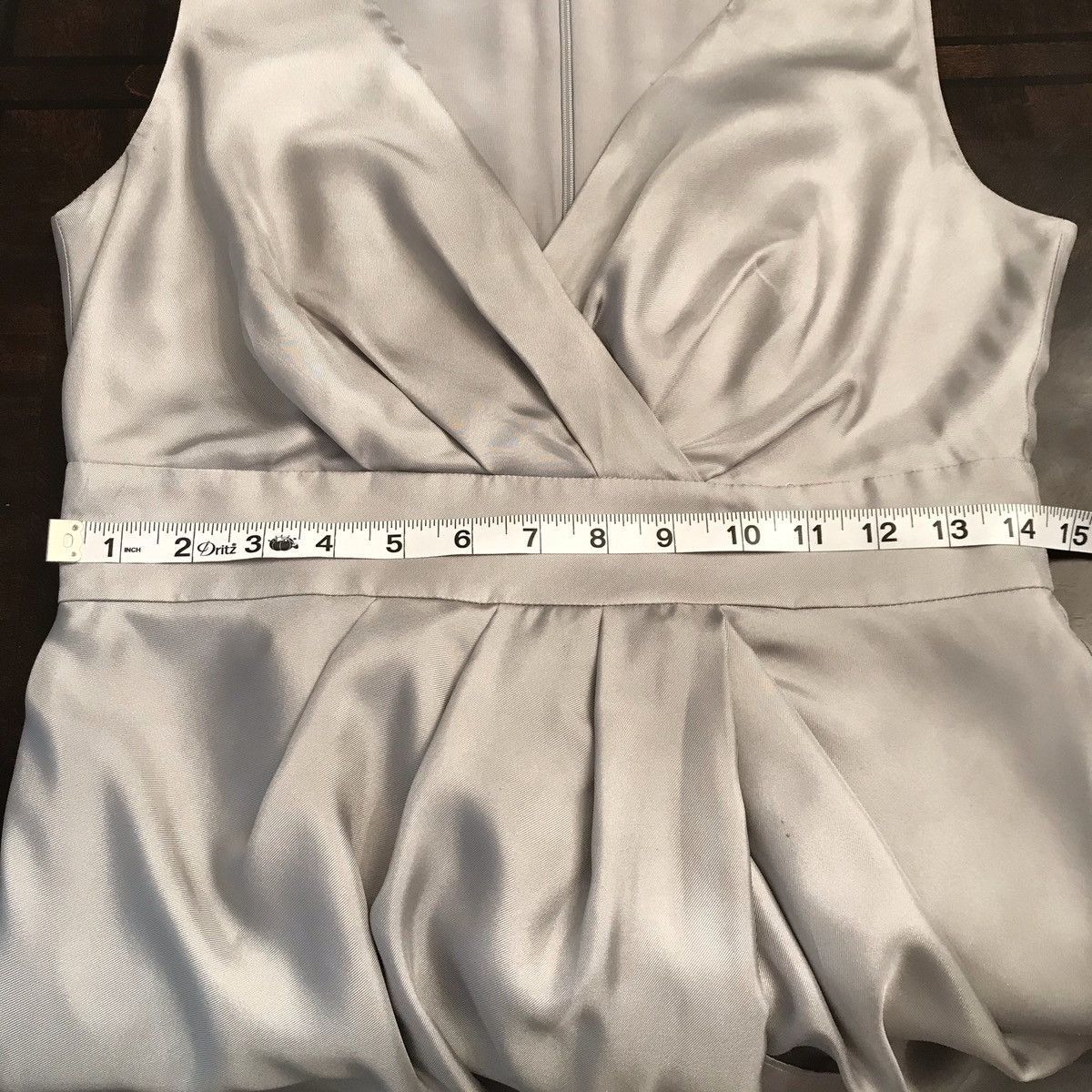 Banana Republic Silver Banana Republic Faux Wrap Dress sz 4 Size S / US 4 / IT 40 - 5 Thumbnail