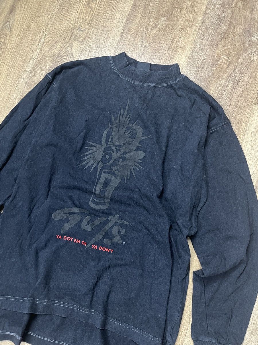 Vintage ➕ Vintage guts skateboards usa long Sleeve t-shirt rare 90s Size US L / EU 52-54 / 3 - 3 Thumbnail