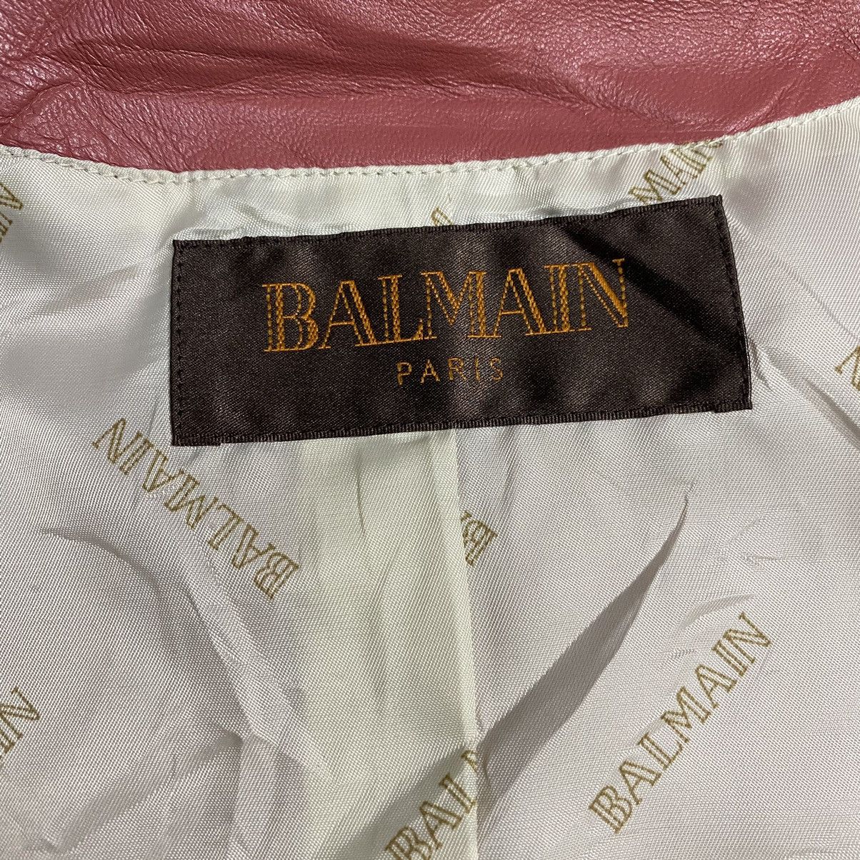 Balmain Balmain sheepskin leather jacket Size M / US 6-8 / IT 42-44 - 13 Thumbnail