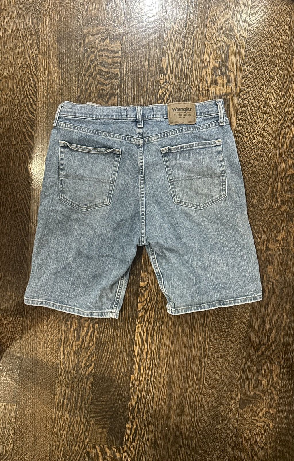 Wrangler Wrangler Light Wash Jorts Size US 33 - 2 Thumbnail