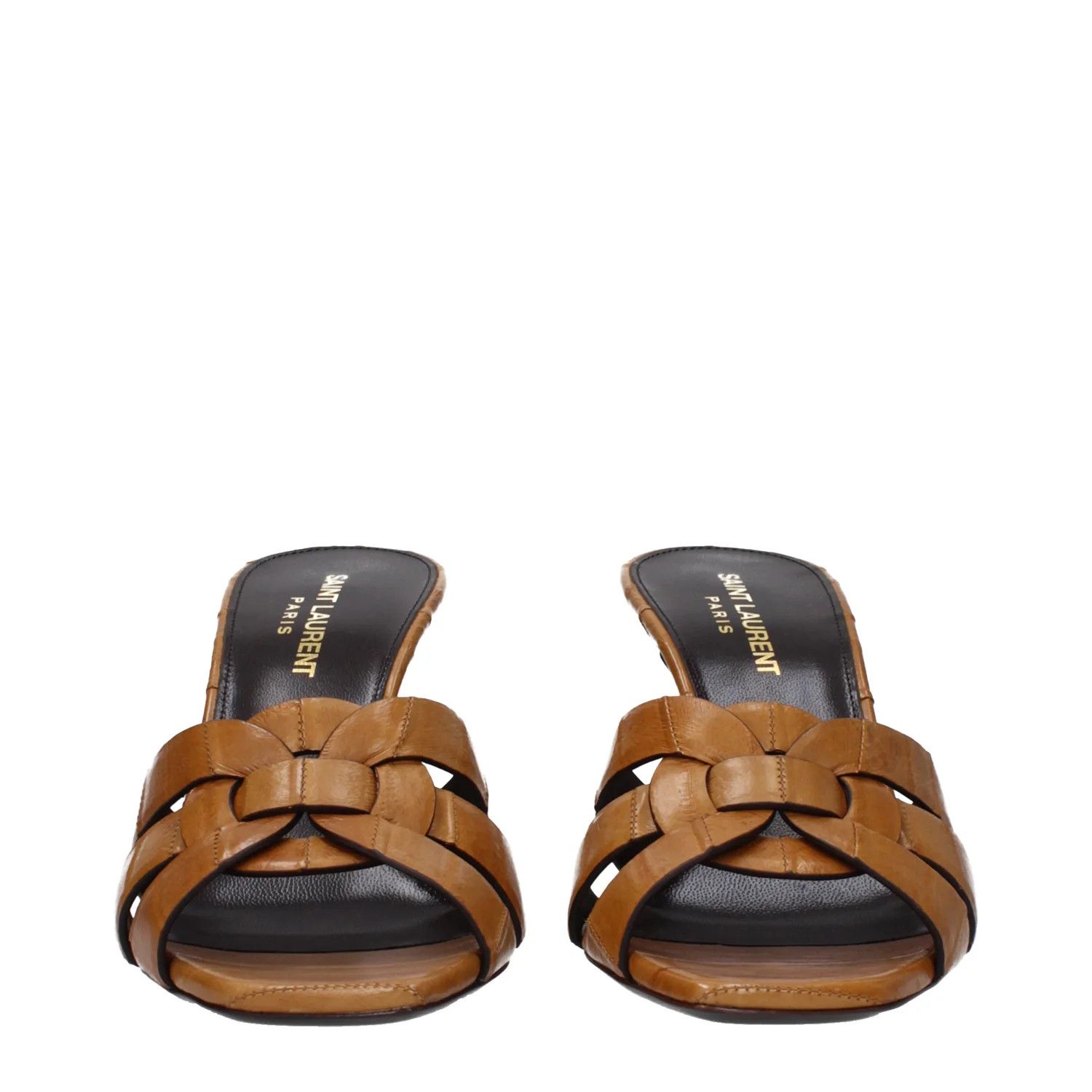 ob1o1e1124 Leather Sandals in Brown