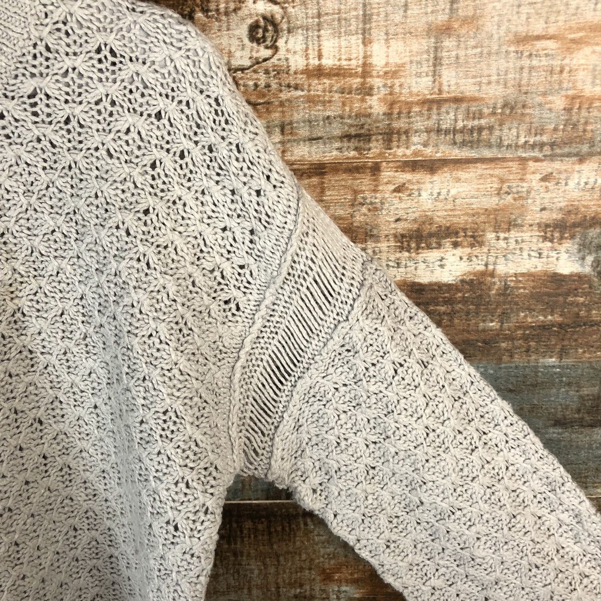 Designer × Homespun Knitwear Comptoir Des Cotonniers Grey Knitwear #A1682 Size M / US 6-8 / IT 42-44 - 12 Thumbnail