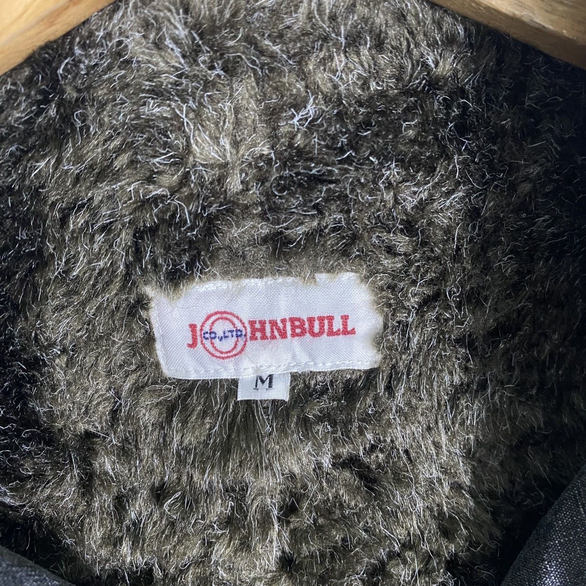 Johnbull Vinatge John Bull Sherpa Double Collar Bikers Winter Jacket Size US M / EU 48-50 / 2 - 6 Thumbnail