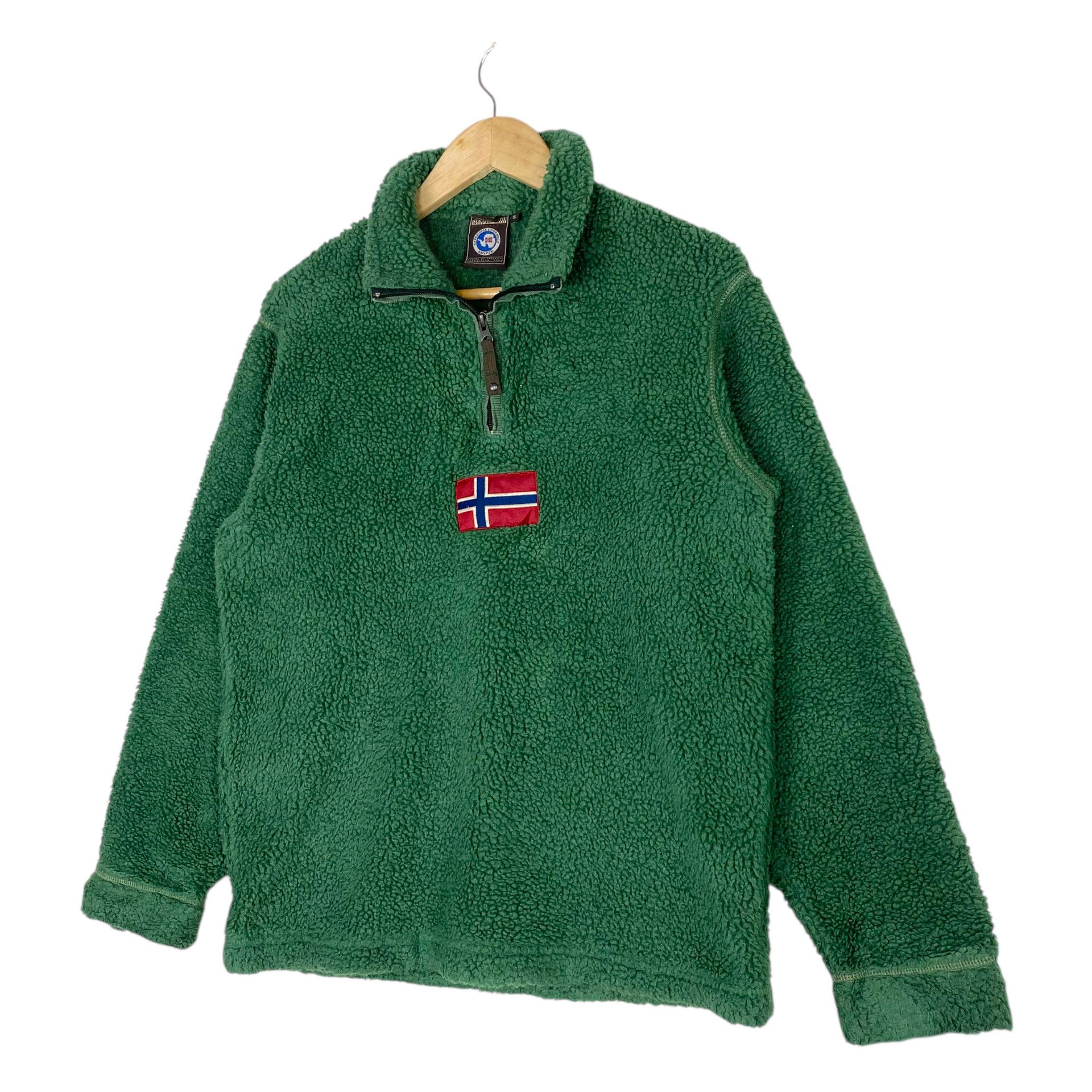Napapijri 💥NAPAPIJRI GEOGRAPH HALFZIP PULLOVER SWEATER Size US S / EU 44-46 / 1 - 3 Thumbnail