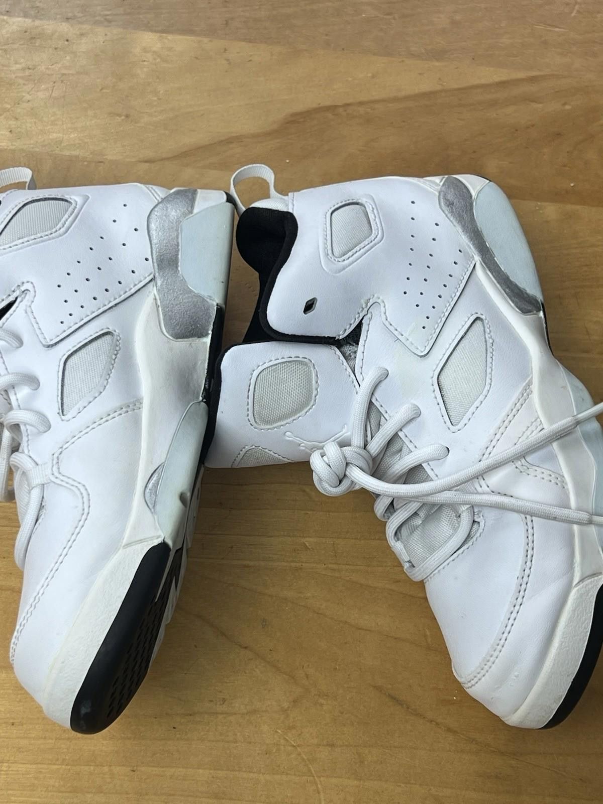 Nike Nike Jordan Flight Club 91 "White Metallic Silver" Size 2.5y Size ONE SIZE - 12 Thumbnail