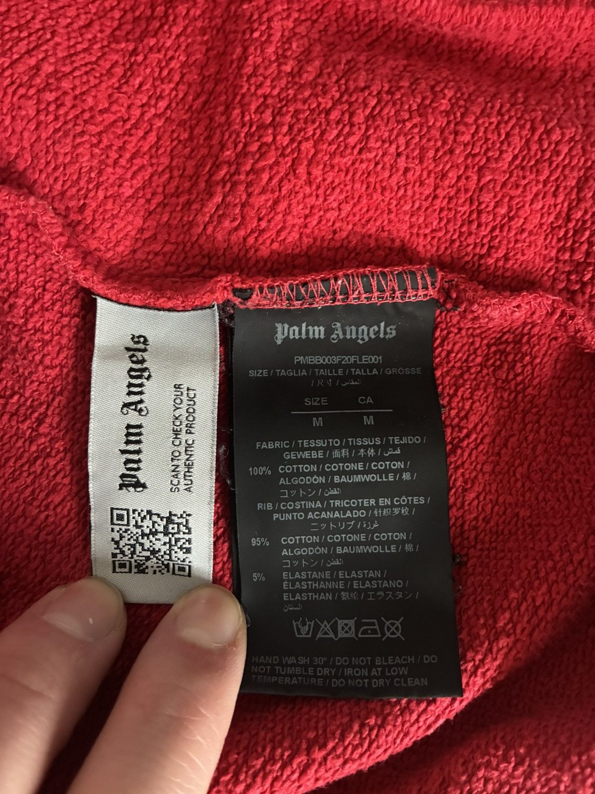 Palm Angels Palm Angels hoodie sprayed Logo Paris streetwear luxury boxy Size US M / EU 48-50 / 2 - 13 Thumbnail