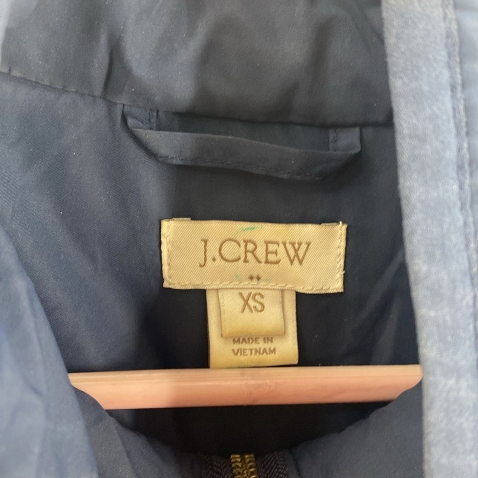 J.Crew J.Crew quilted full zip blue vest country preppy chic sz Xs Size XS / US 0-2 / IT 36-38 - 2 Thumbnail