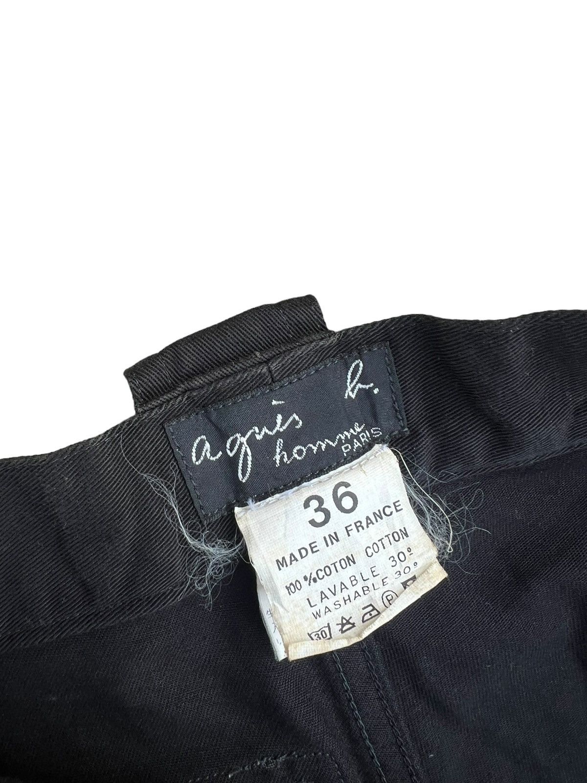 agnes b. Vintage 90s Agnes B. Homme Paris Fatigue French Work Pant Size US 28 / EU 44 - 5 Thumbnail