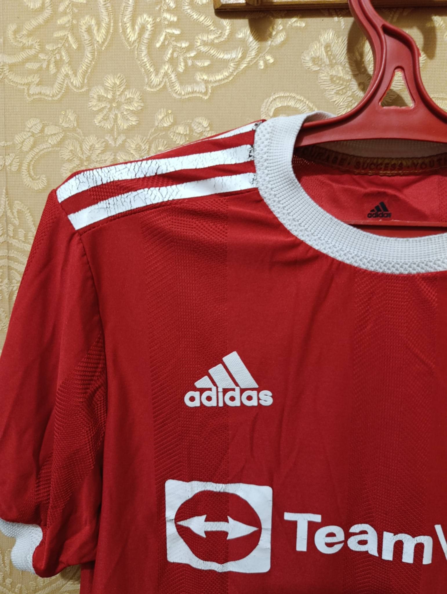 Other Adidas Manchester United 2021/22 Home Jersey Red Size M Size US M / EU 48-50 / 2 - 2 Thumbnail