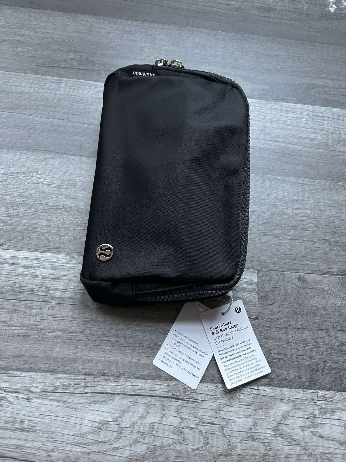 Lululemon Lululemon Everywhere Belt Bag Black Large 2L New With Tags Size ONE SIZE - 4 Thumbnail