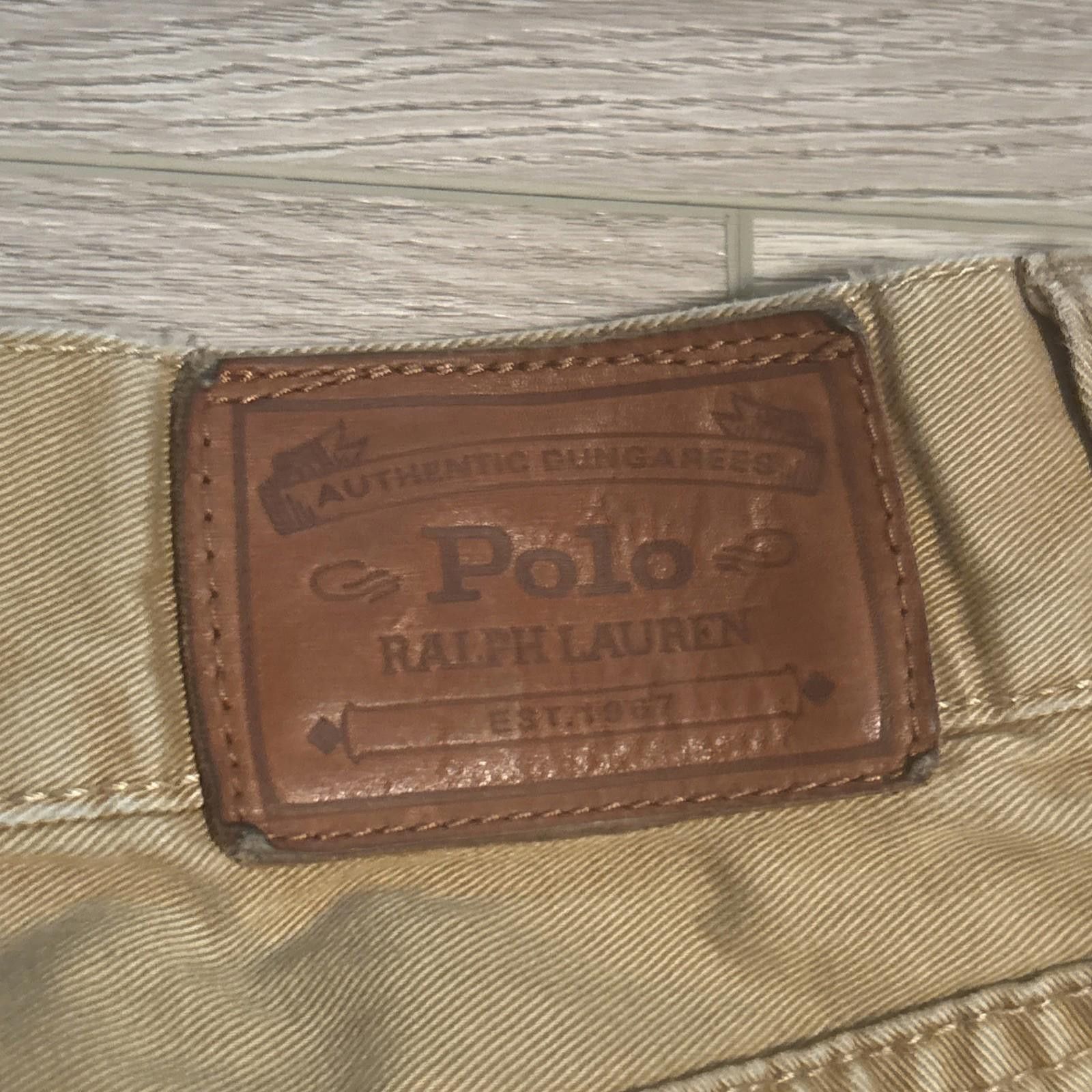Polo Ralph Lauren Polo Ralph Lauren Chino Pants Men's Size 34x32 Tan Classic Size US 34 / EU 50 - 6 Thumbnail