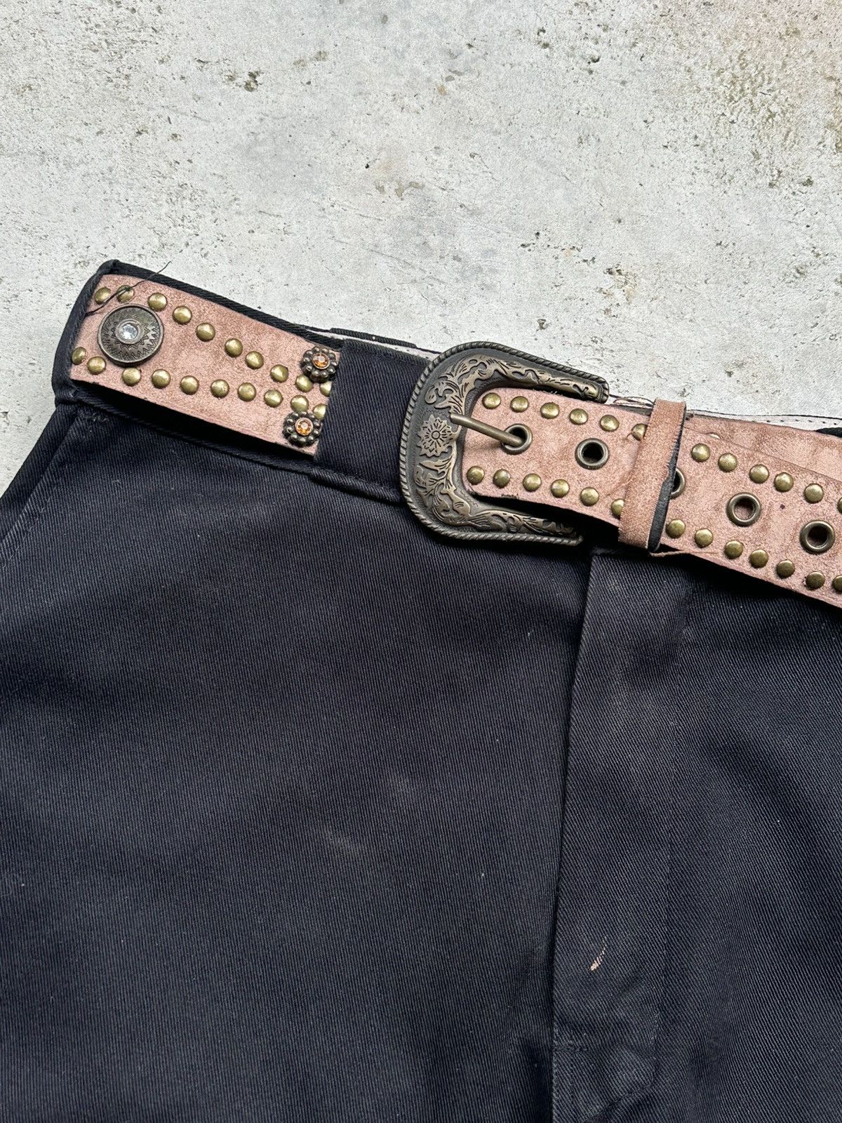 Kapital × Vintage Vintage Studded leather belt Size ONE SIZE - 7 Thumbnail