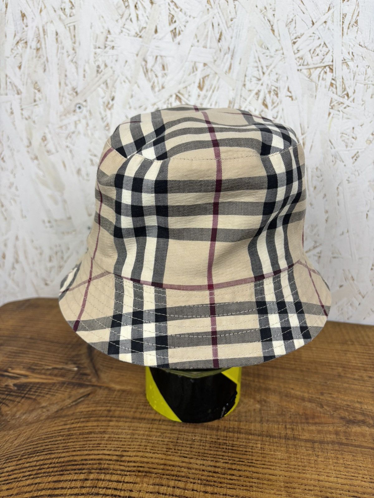 Burberry Vintage Burberry London Nova Check Reversible Bucket Hat ~S Size ONE SIZE - 3 Thumbnail
