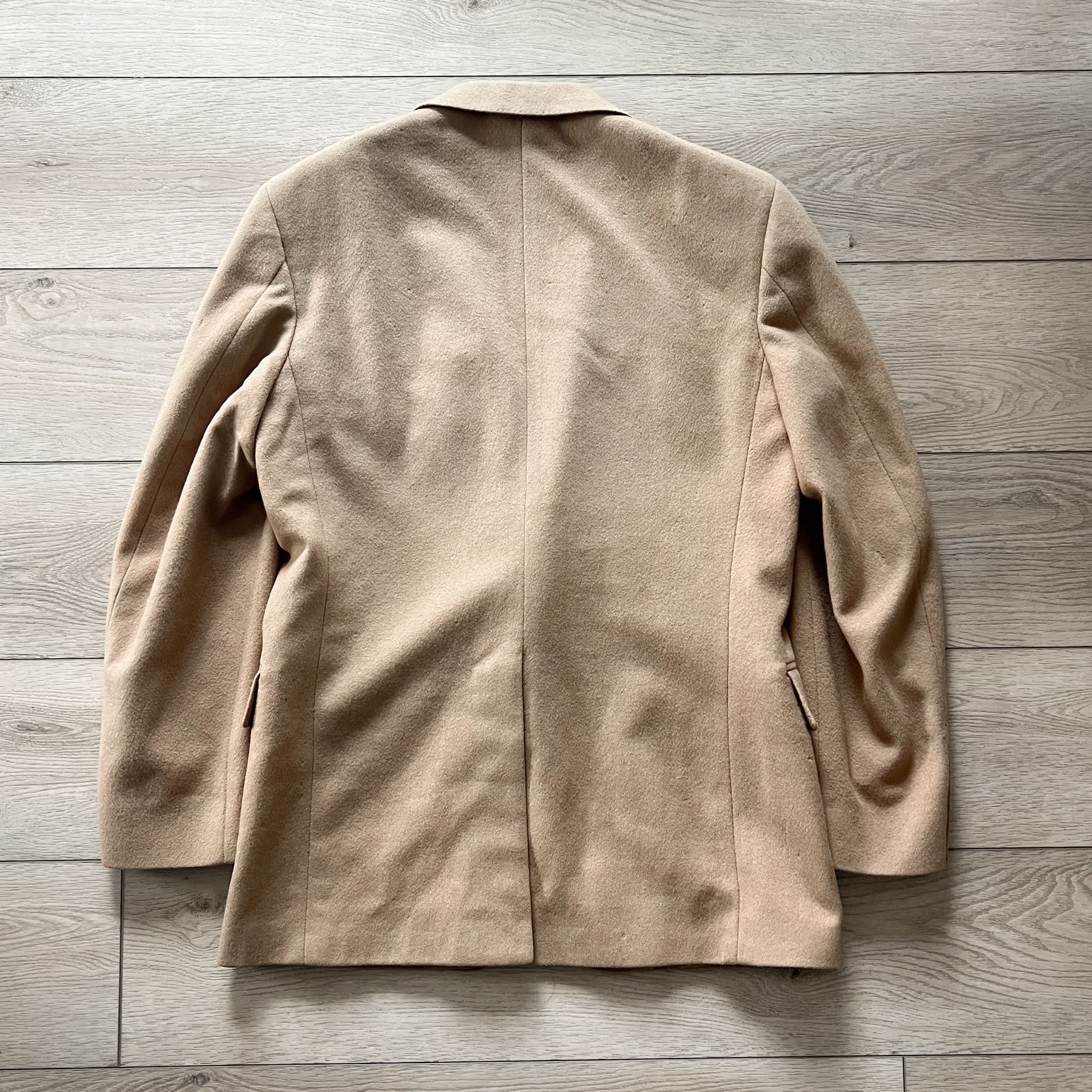 Vintage 70's Cashmere Wool Classic Blazer Sports Coat Los Angeles Size 36R - 8 Thumbnail