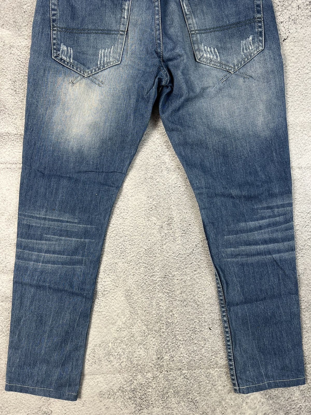 Diesel × Vintage Vintage Diesel distressed denim jeans Y2K hype streetwear Size US 33 - 8 Thumbnail