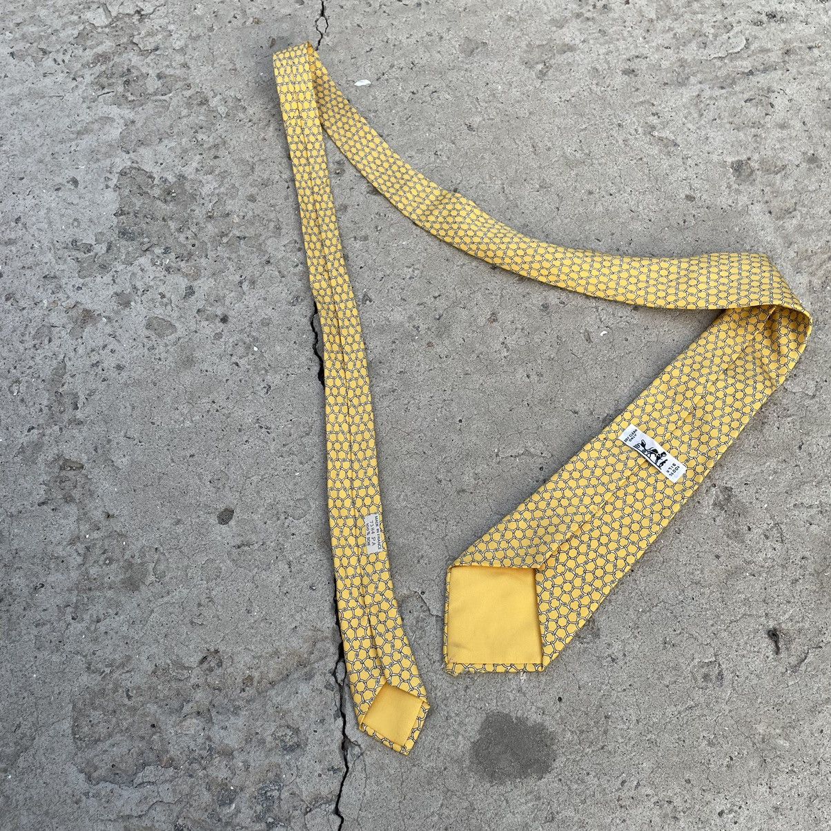Hermes Vintage Hermes Tie Silk Y2K 90s USA Size ONE SIZE - 1 Thumbnail