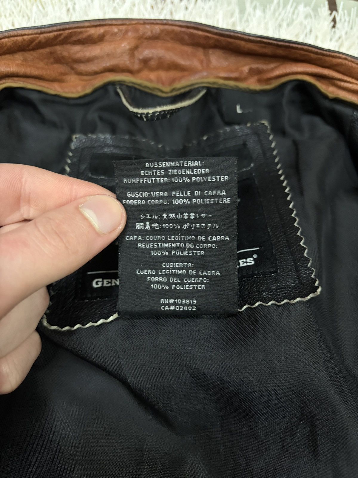 Harley Davidson HARLEY-DAVIDSON Leather Jacket men’s black Distressed size L Size US L / EU 52-54 / 3 - 7 Thumbnail