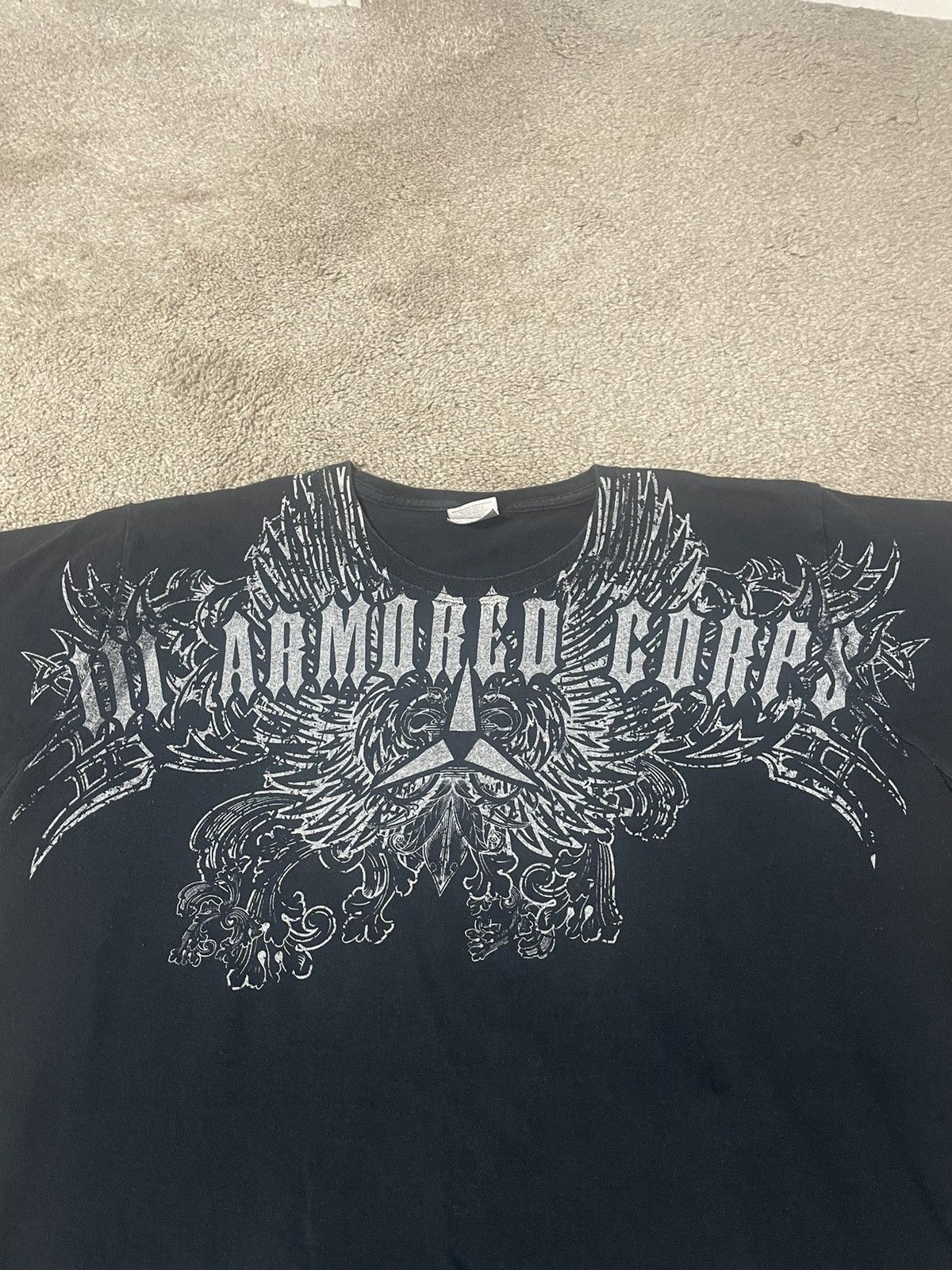 Affliction × Vintage Vintage Y2K Grunge Wings T Shirt Mens Size XL Double Sided Size US XL / EU 56 / 4 - 6 Thumbnail